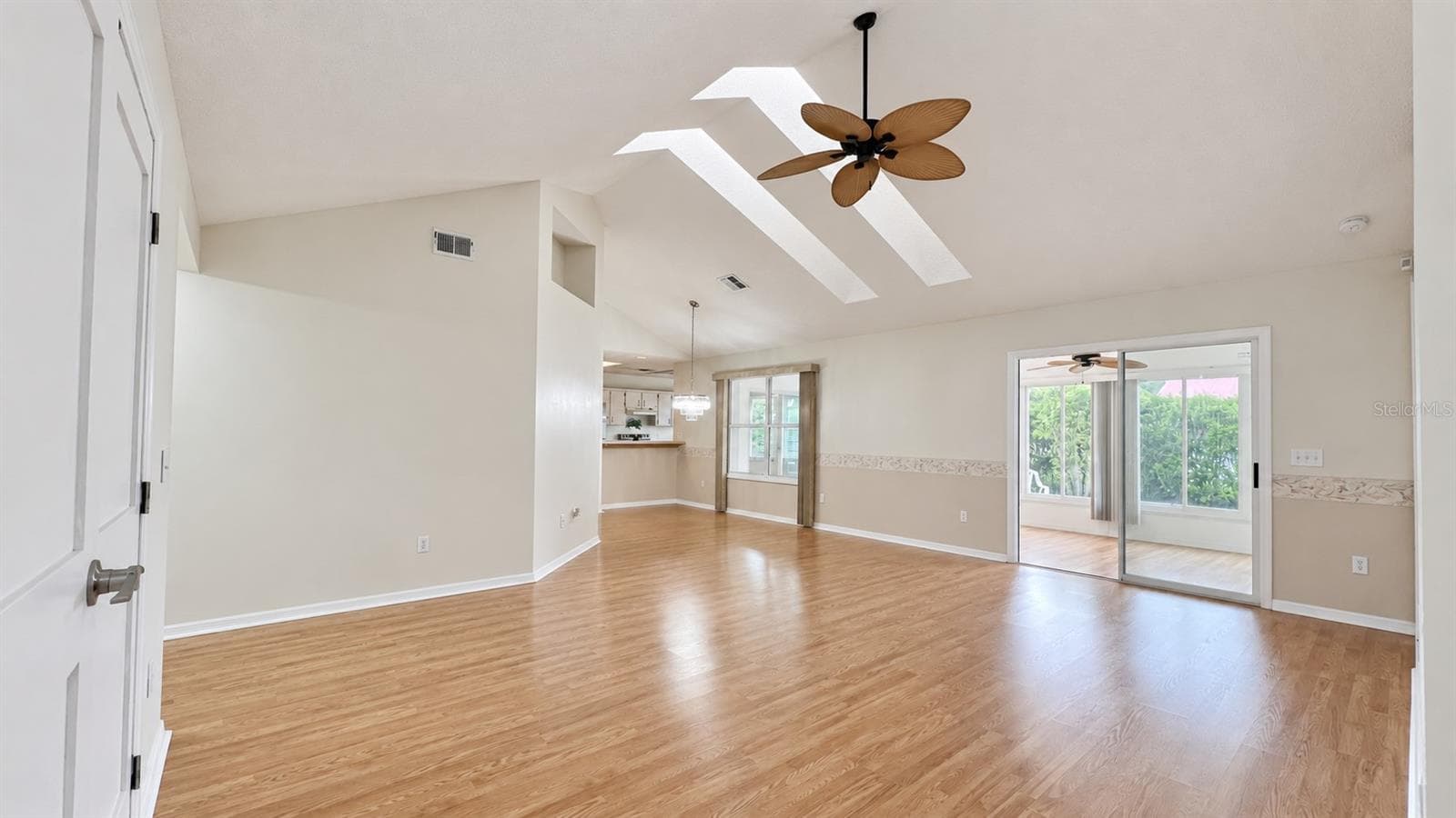 HIGH ceilings with natural light from the NEW skylights. - 6501 SW 84TH PLACE RD, OCALA