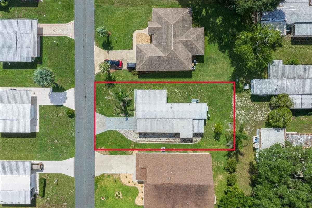 Property Outline - 1314 TEAKWOOD LN, LADY LAKE
