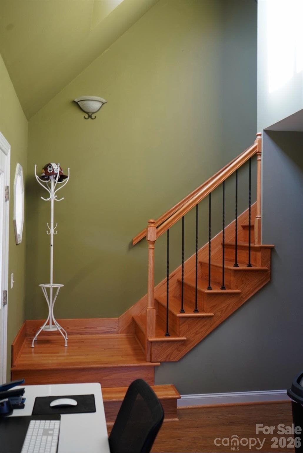 Stairs to upstairs - 1244 Ross Wright Road, Polkton