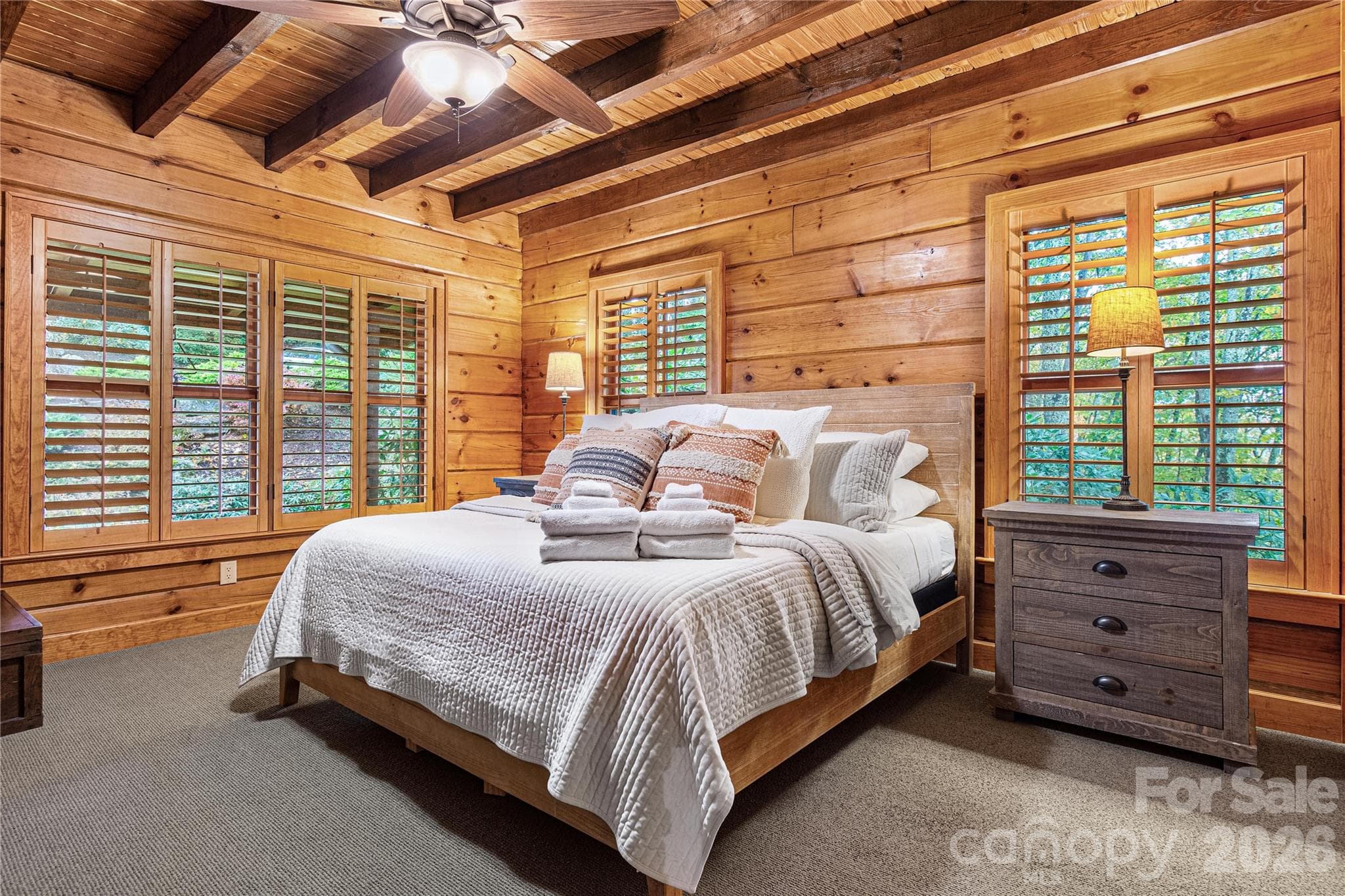 main level bedroom - 419 Summit Trail, Banner Elk