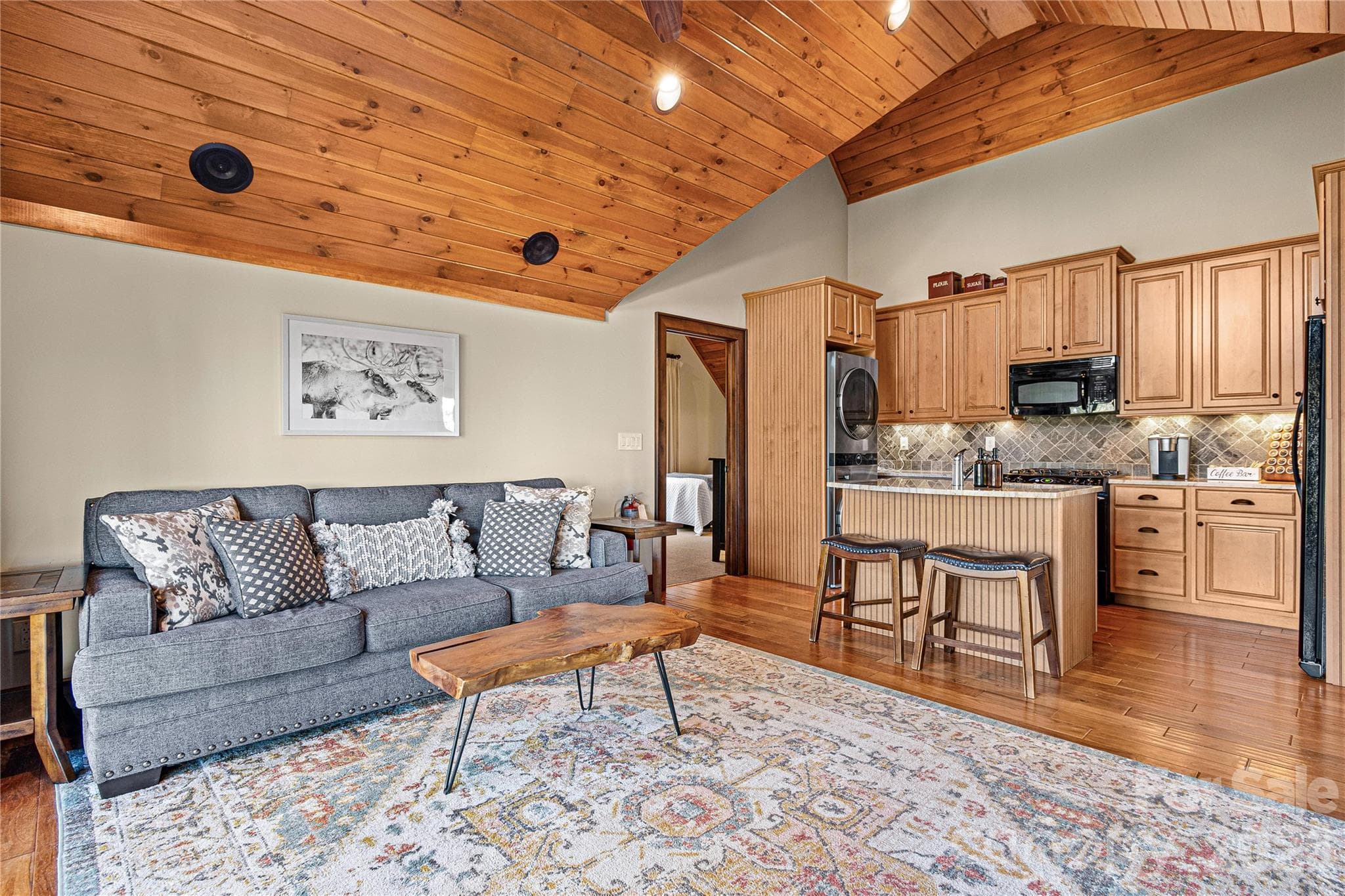 ADU upstairs living room - 419 Summit Trail, Banner Elk