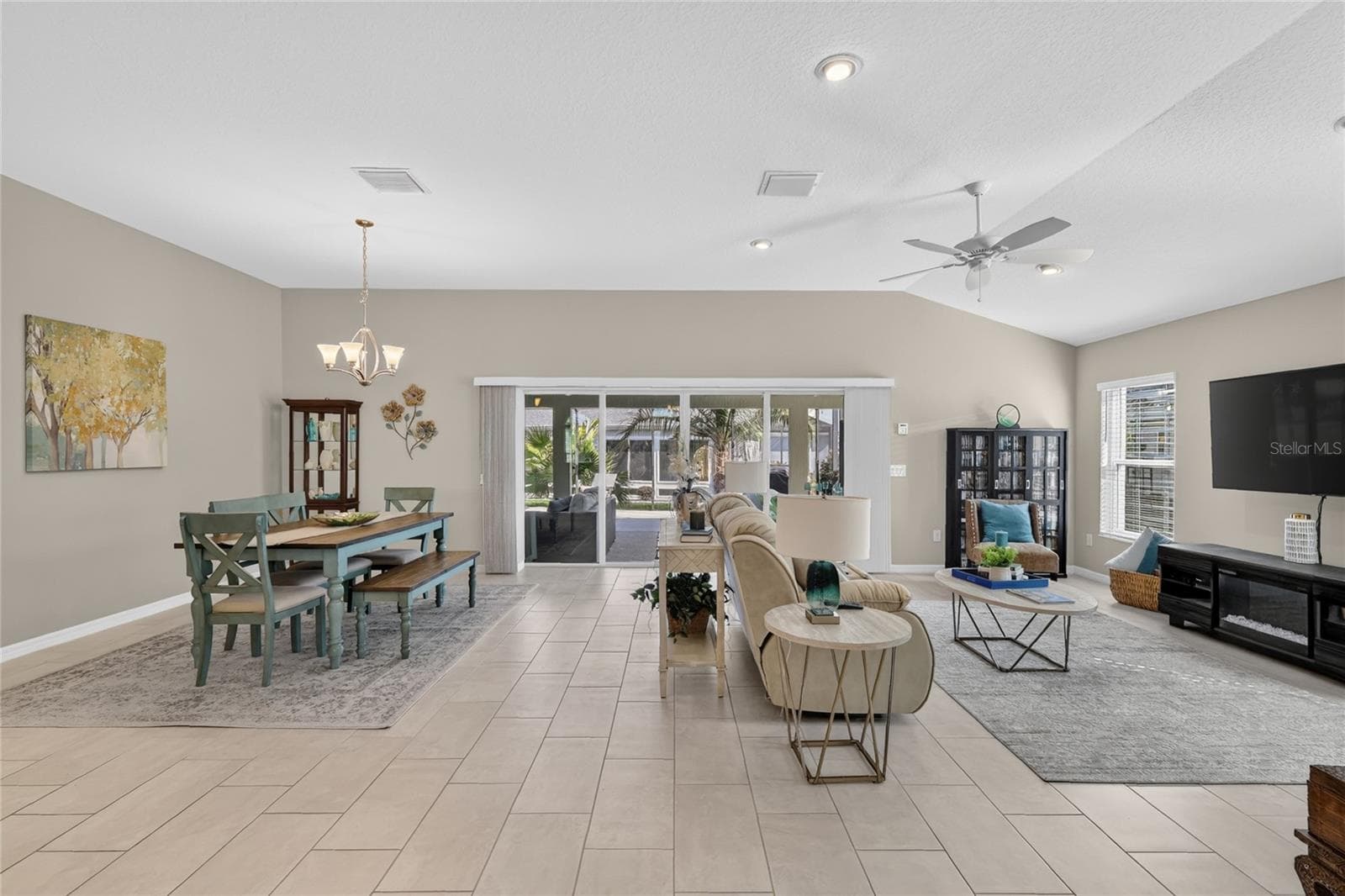 OPEN LIVING/DINING - 5825 FLINT LOOP, THE VILLAGES