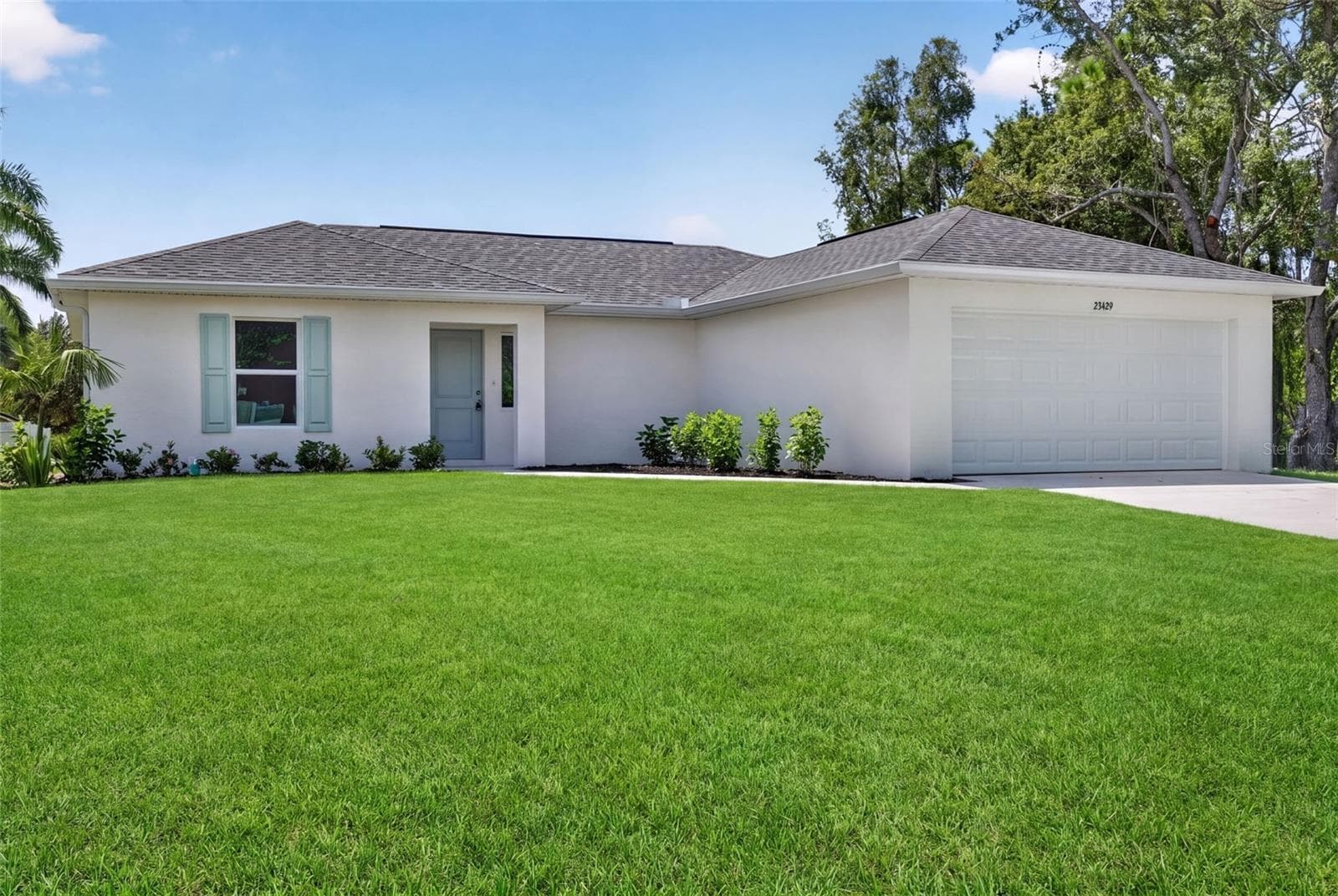 2 car garage - 23429 WICKENS AVE, PORT CHARLOTTE