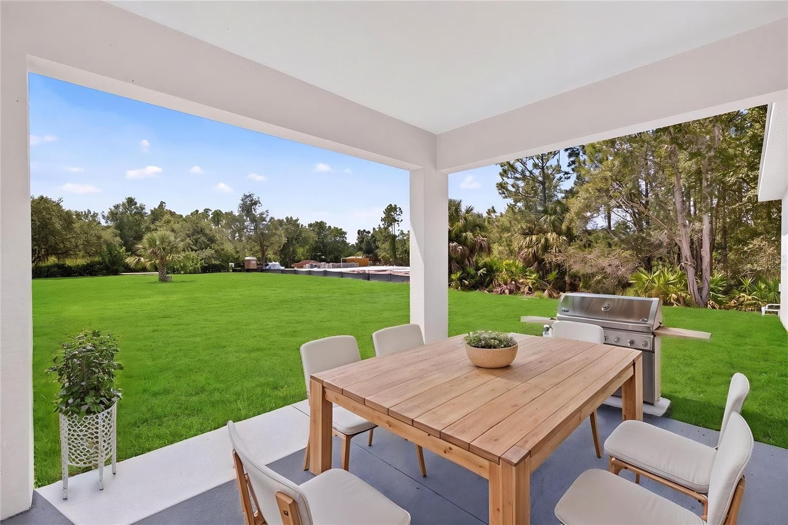 Virtually Staged Lanai - 23429 WICKENS AVE, PORT CHARLOTTE