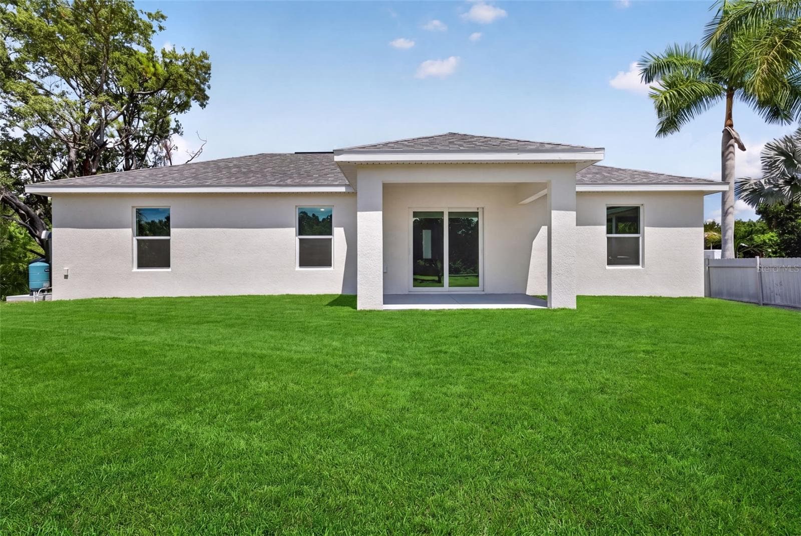 Exterior back yard - 23429 WICKENS AVE, PORT CHARLOTTE