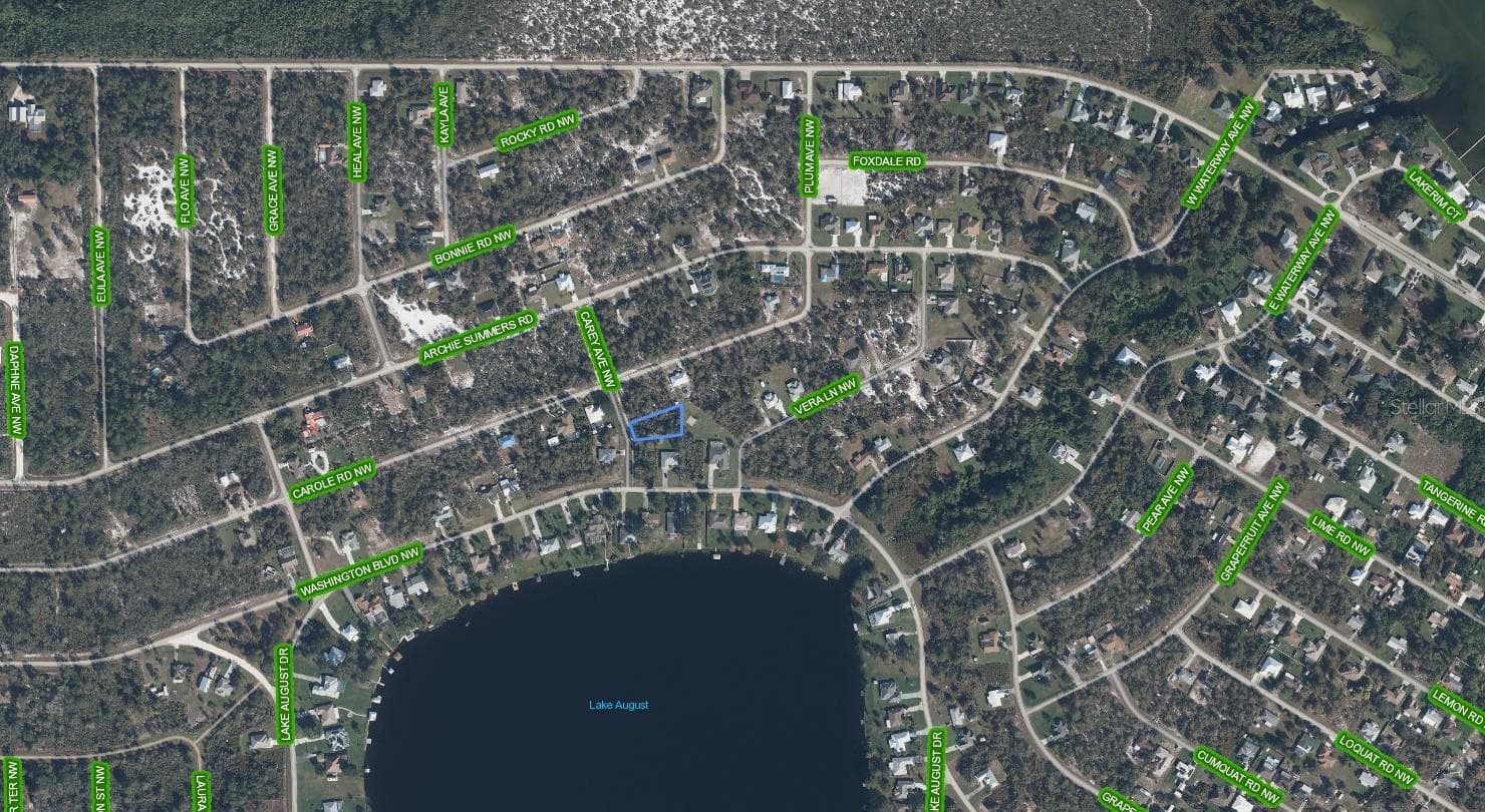 Land at 108 CAREY AVE NW, LAKE PLACID, photo 2 of 3