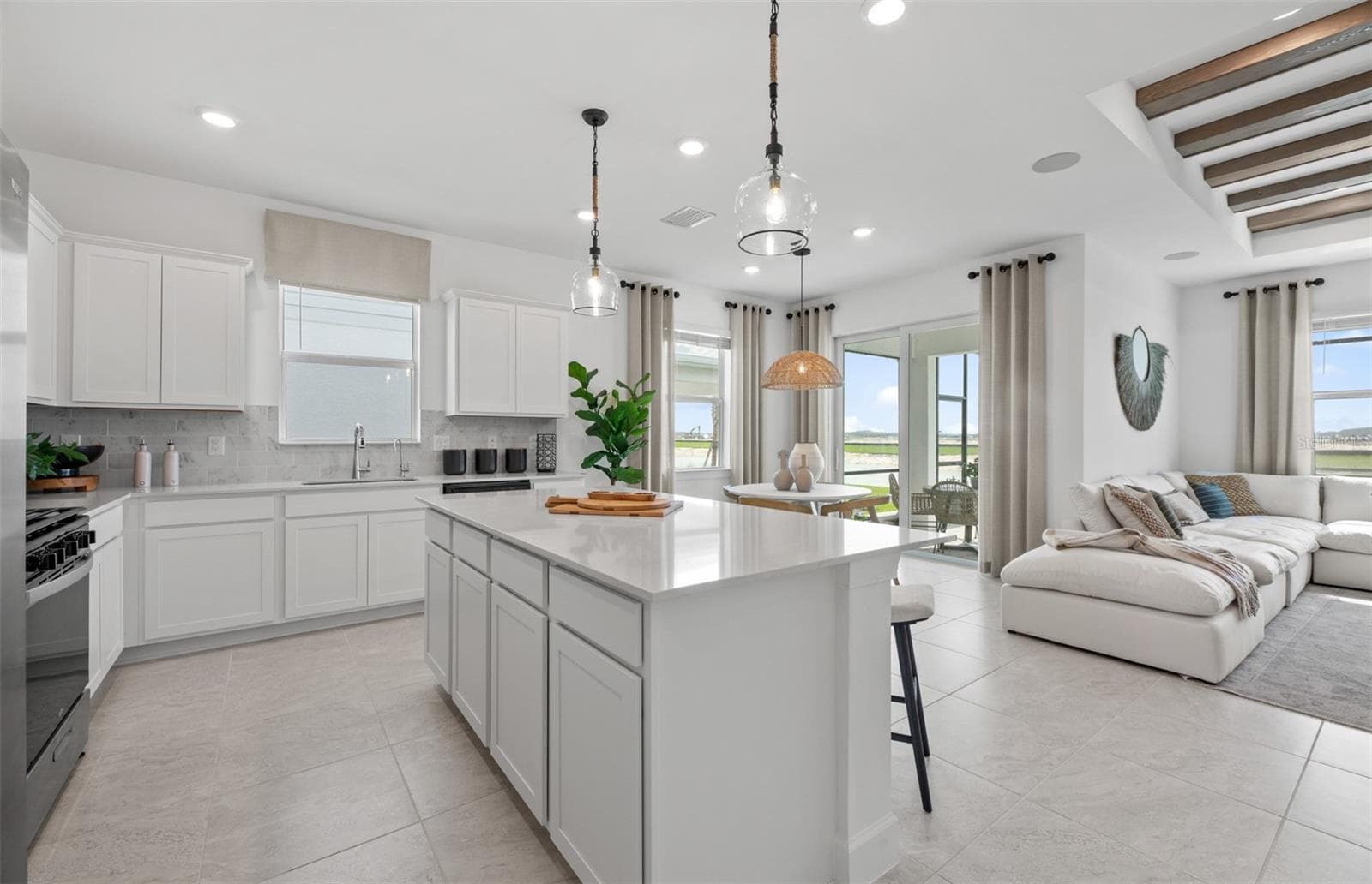 Photos are of furnished Heston model. Homes may vary. - 2700 WINDING CREEK TRL, NORTH PORT