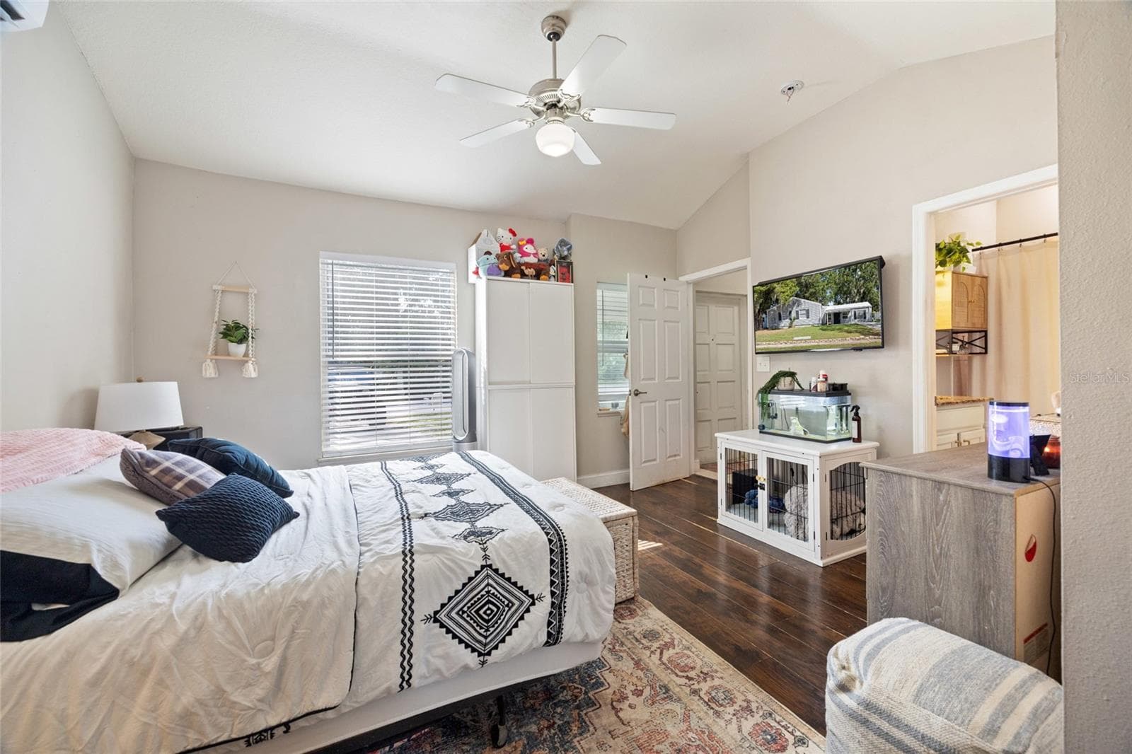 Master Bedroom with a Dedicated Entrance off the Main Entry Hall - 1202 SUMTER ST, LEESBURG