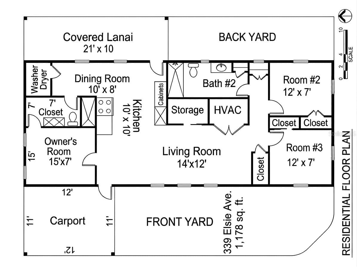Single Family Residence at 339 ELSIE AVE, DAYTONA BEACH, photo 2 of 43