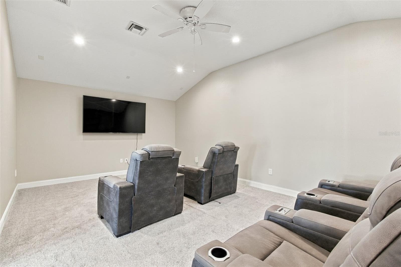 Theater Room - 3335 STONEGATE FALLS DR, LAND O LAKES