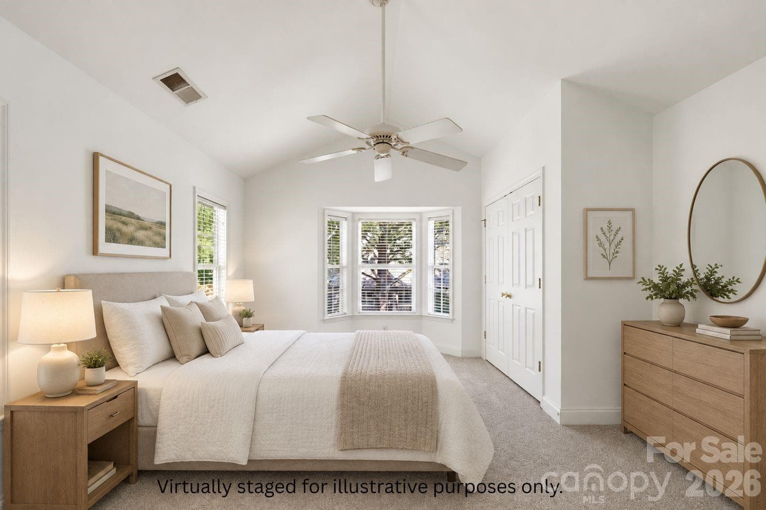 Virtually staged for illustrative purposes to show one possible use of the space. - 18810 Cloverstone Circle, Cornelius