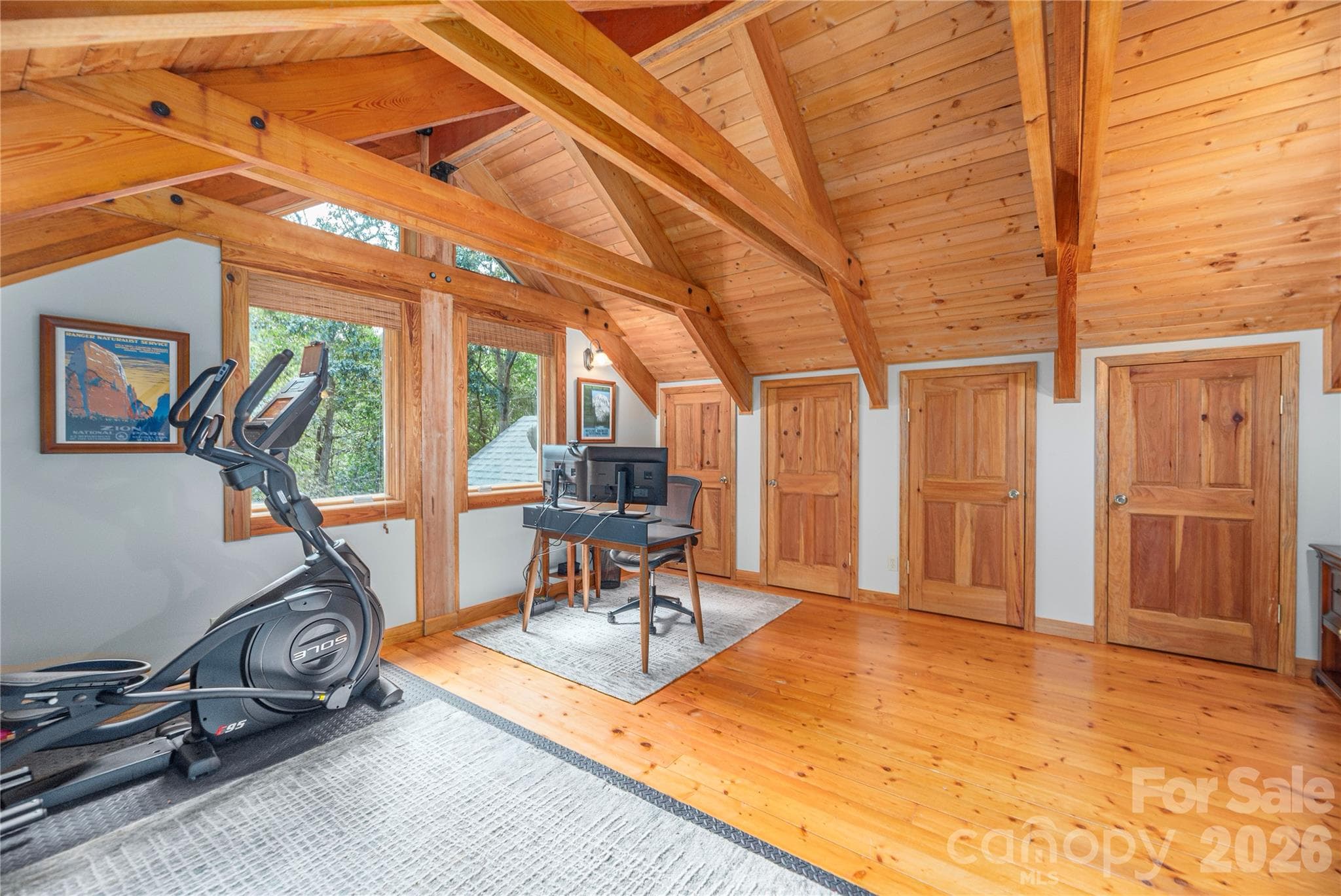 Loft area - 116 Ivy Road, Mills River