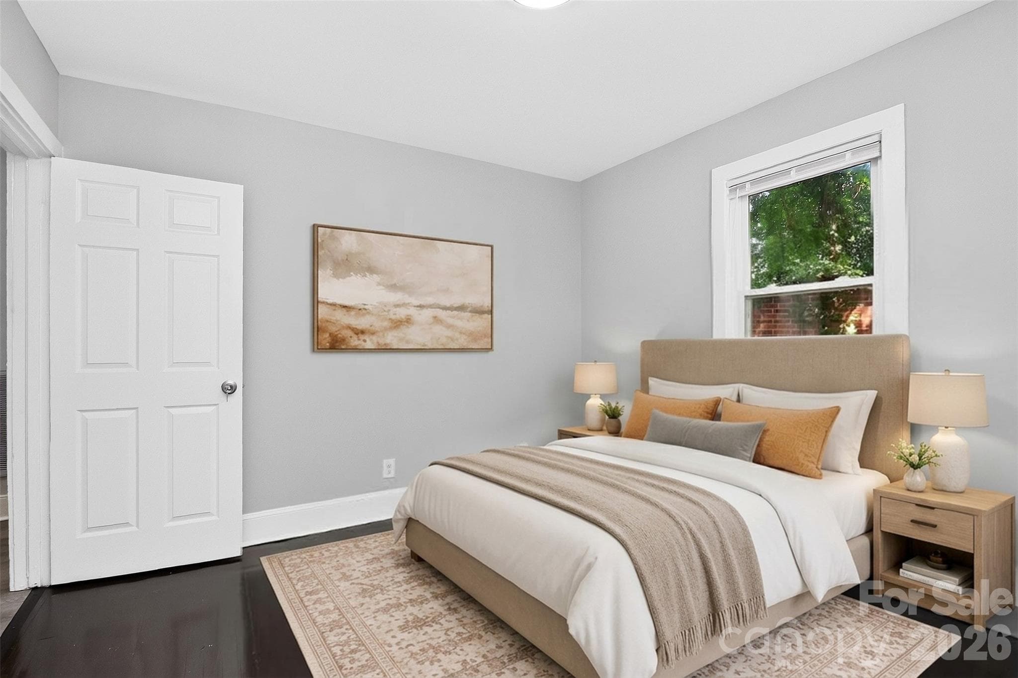 Bedroom 2 (Virtually Staged) - 2304 Kennesaw Drive, Charlotte