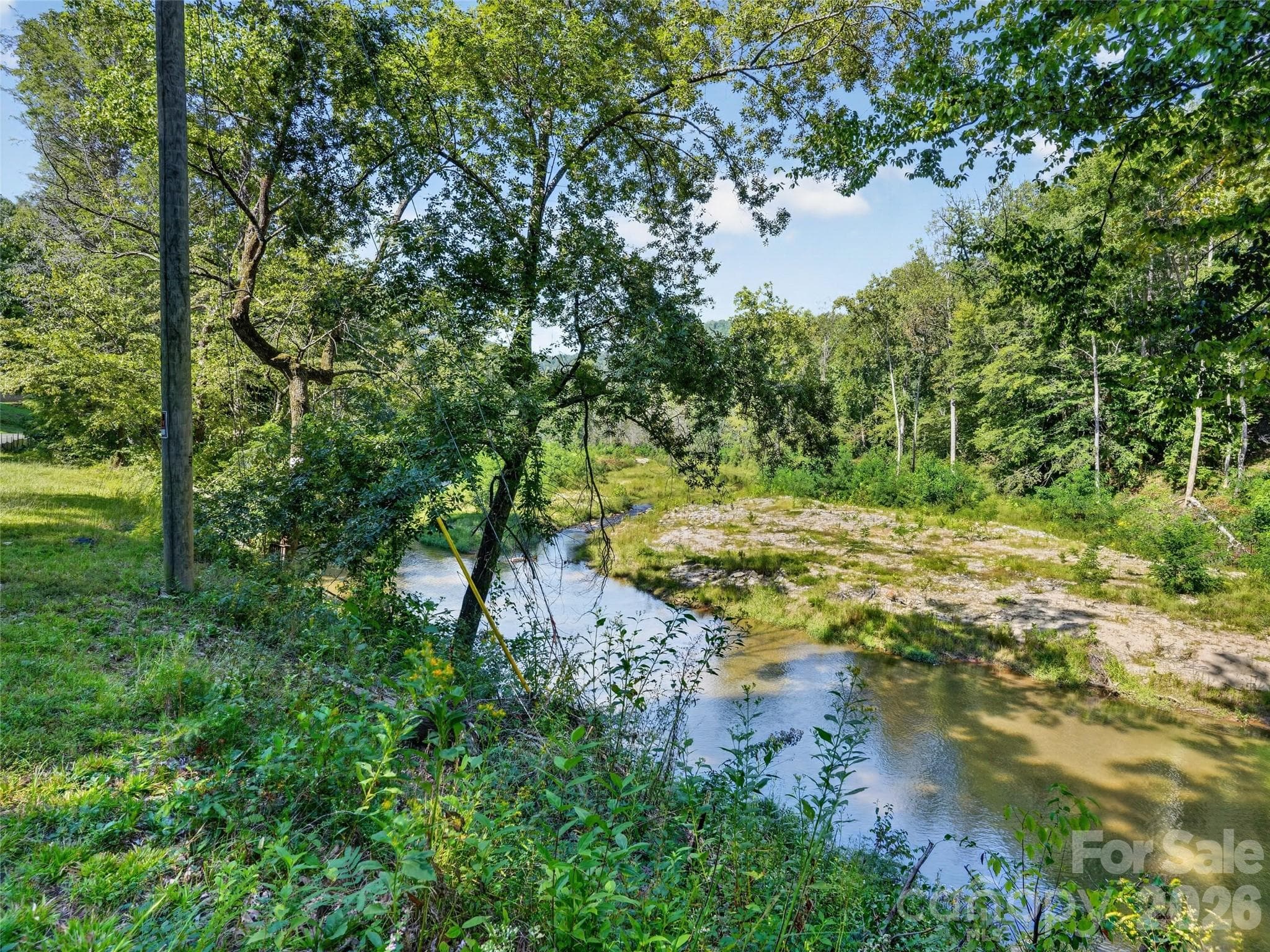View from the river frontage of the property - 3050 Green River Cove Road, Saluda