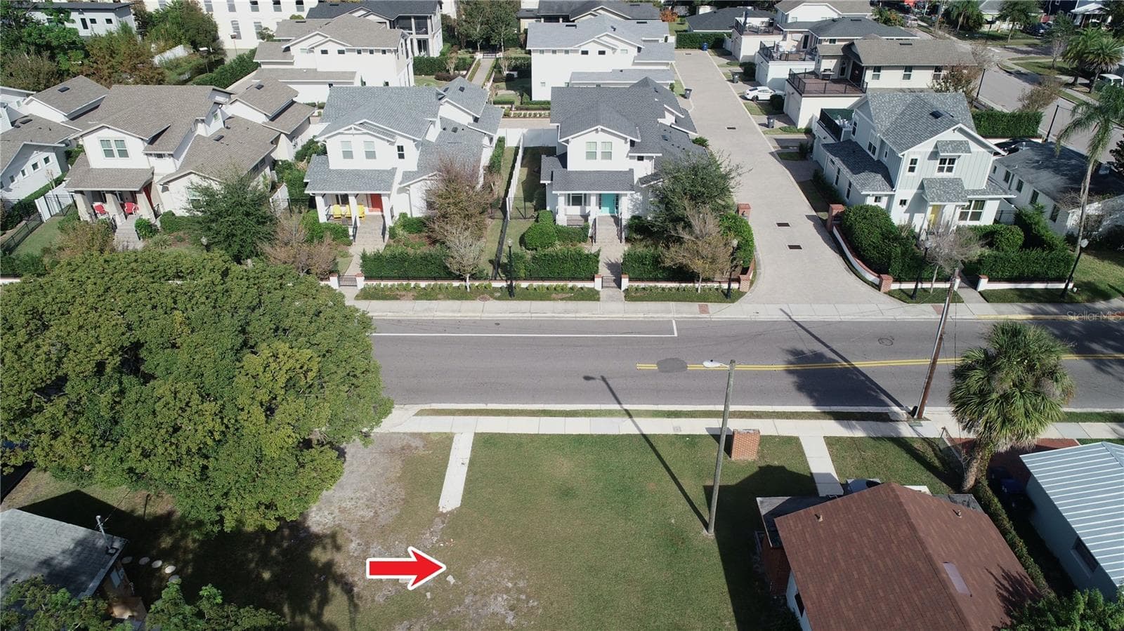 Aerial View of the lot - 786 W CANTON AVE, WINTER PARK