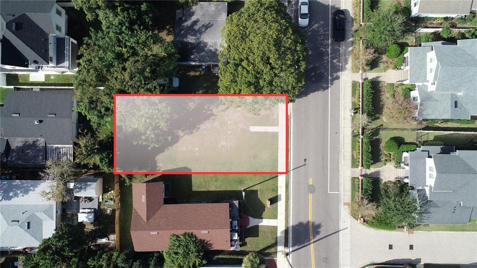 View from the street where there is additional parking - 786 W CANTON AVE, WINTER PARK