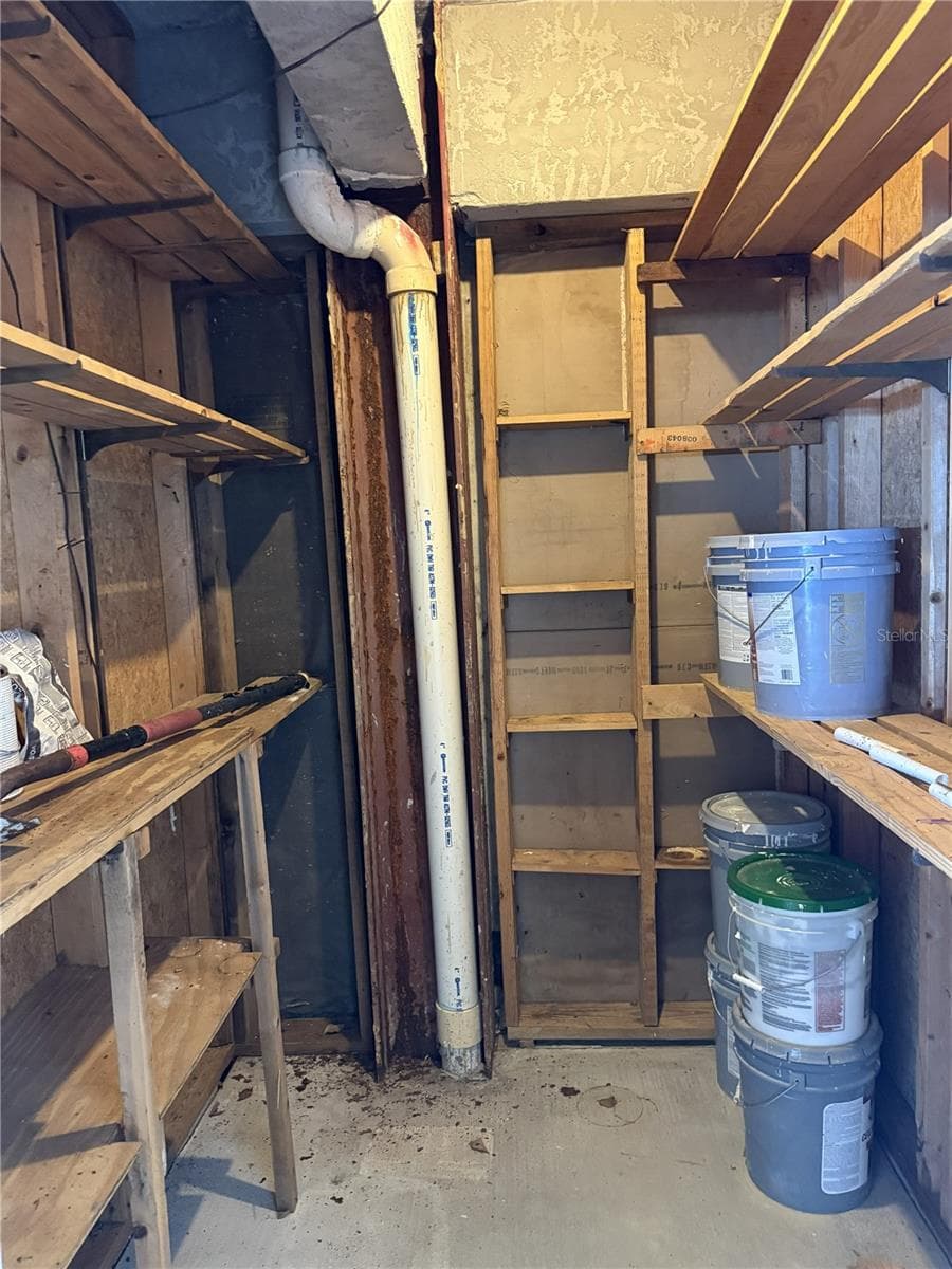 INTERIOR OF STORAGE UNIT - 1601 PARK BEACH CIR #136/18, PUNTA GORDA