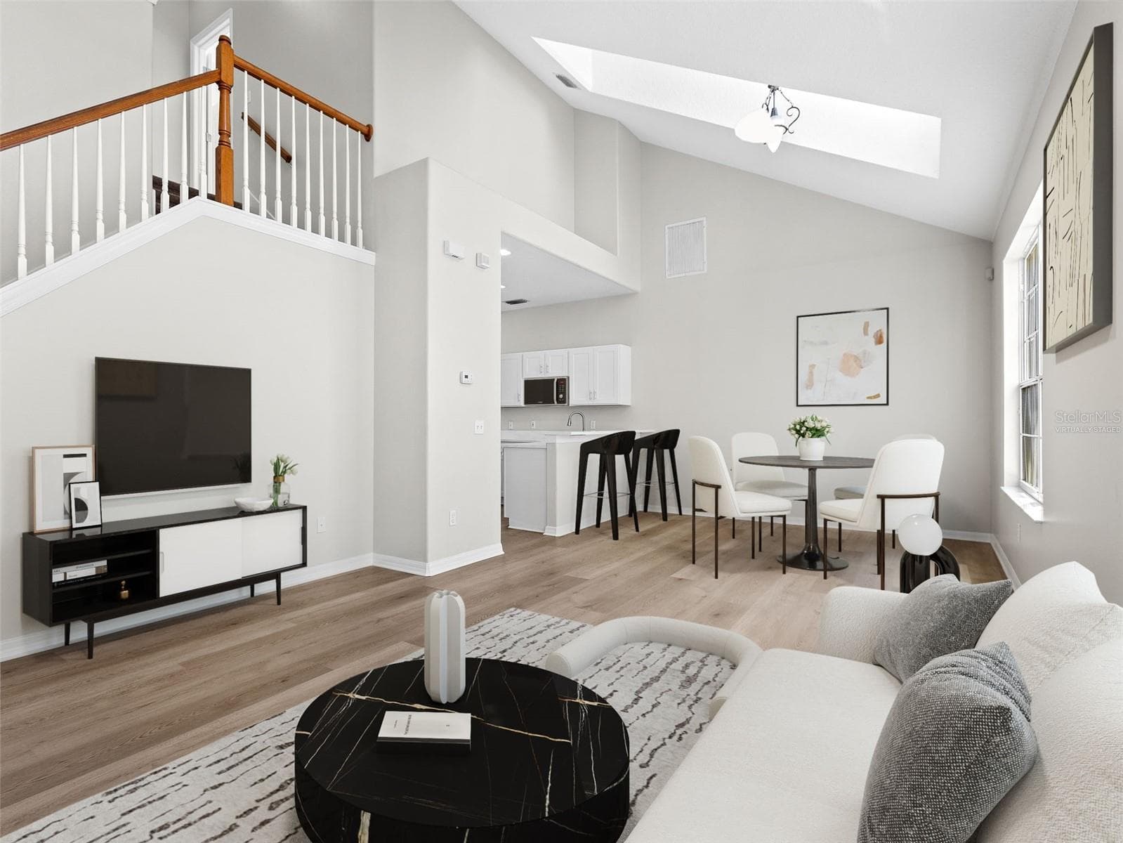 Virtually StagedLiving roomDining room - 17912 HAVENVIEW LN, LUTZ