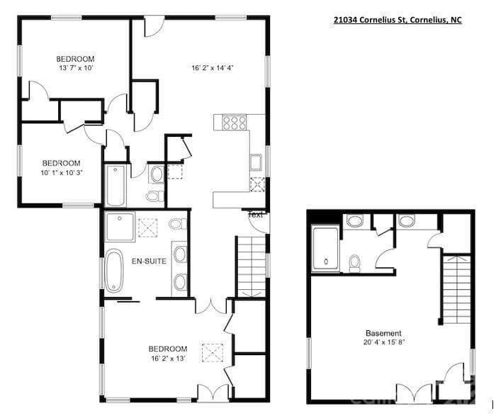 Floor plan - 21034 Cornelius Street, Cornelius
