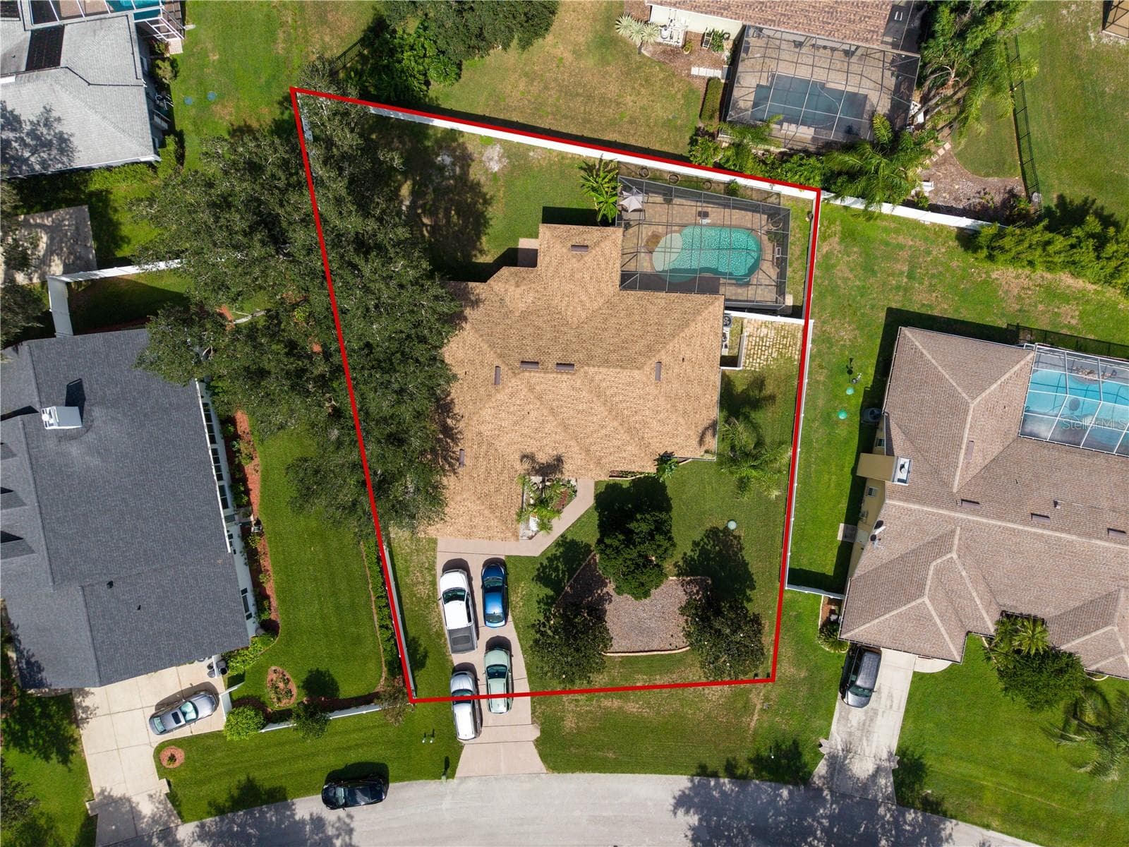 Arial View - 6093 VELVET LOOP, LAKELAND