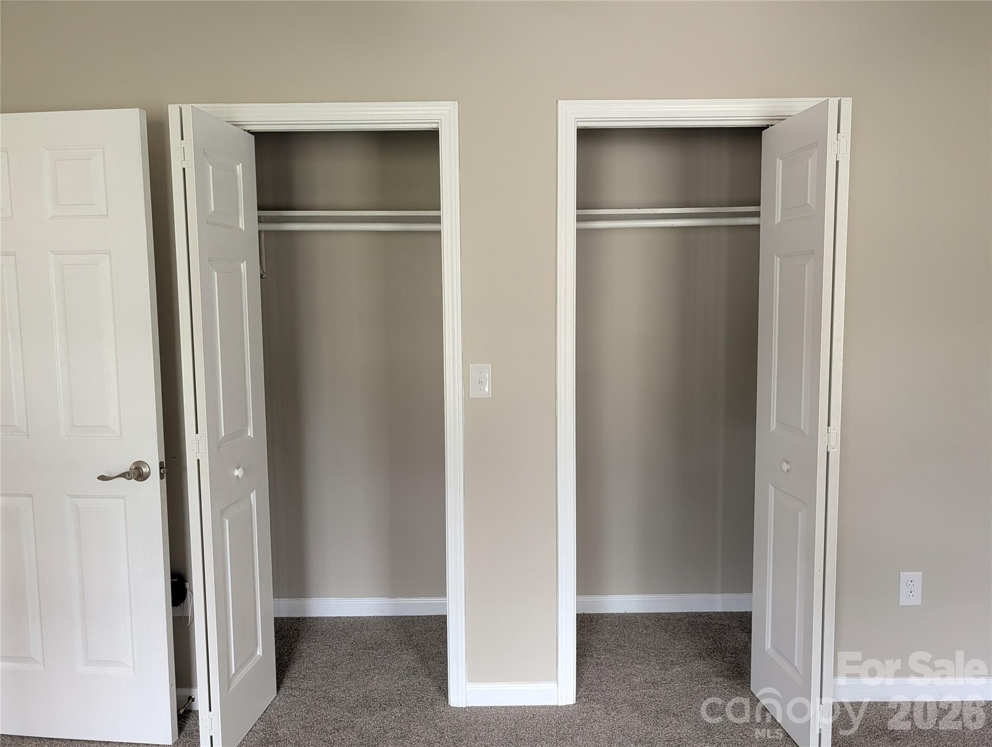 Primary Closets - 5519 Winding Oak Drive, Hickory