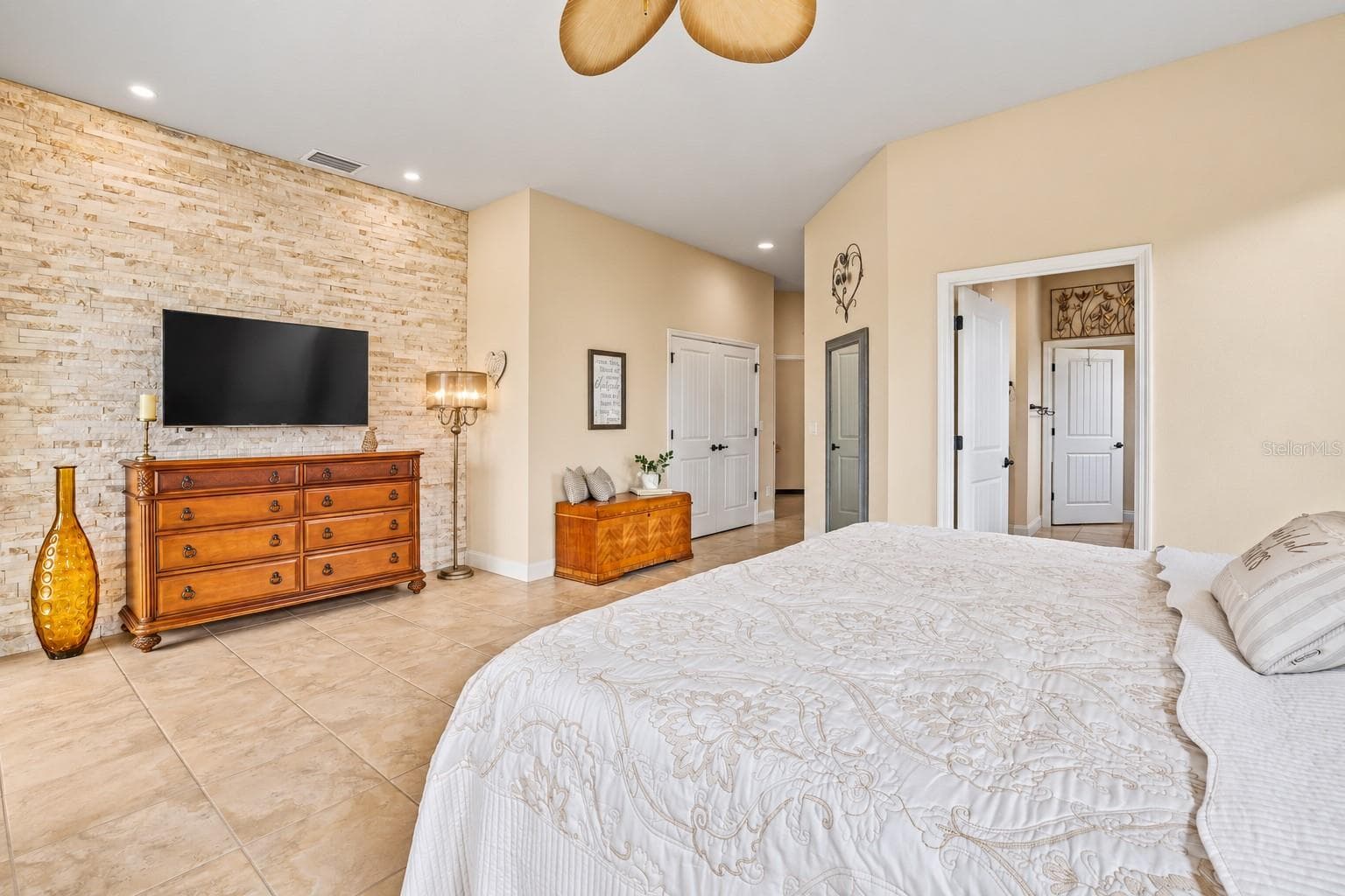 Primary bedroom - 110 PORTOFINO BLVD, NEW SMYRNA BEACH