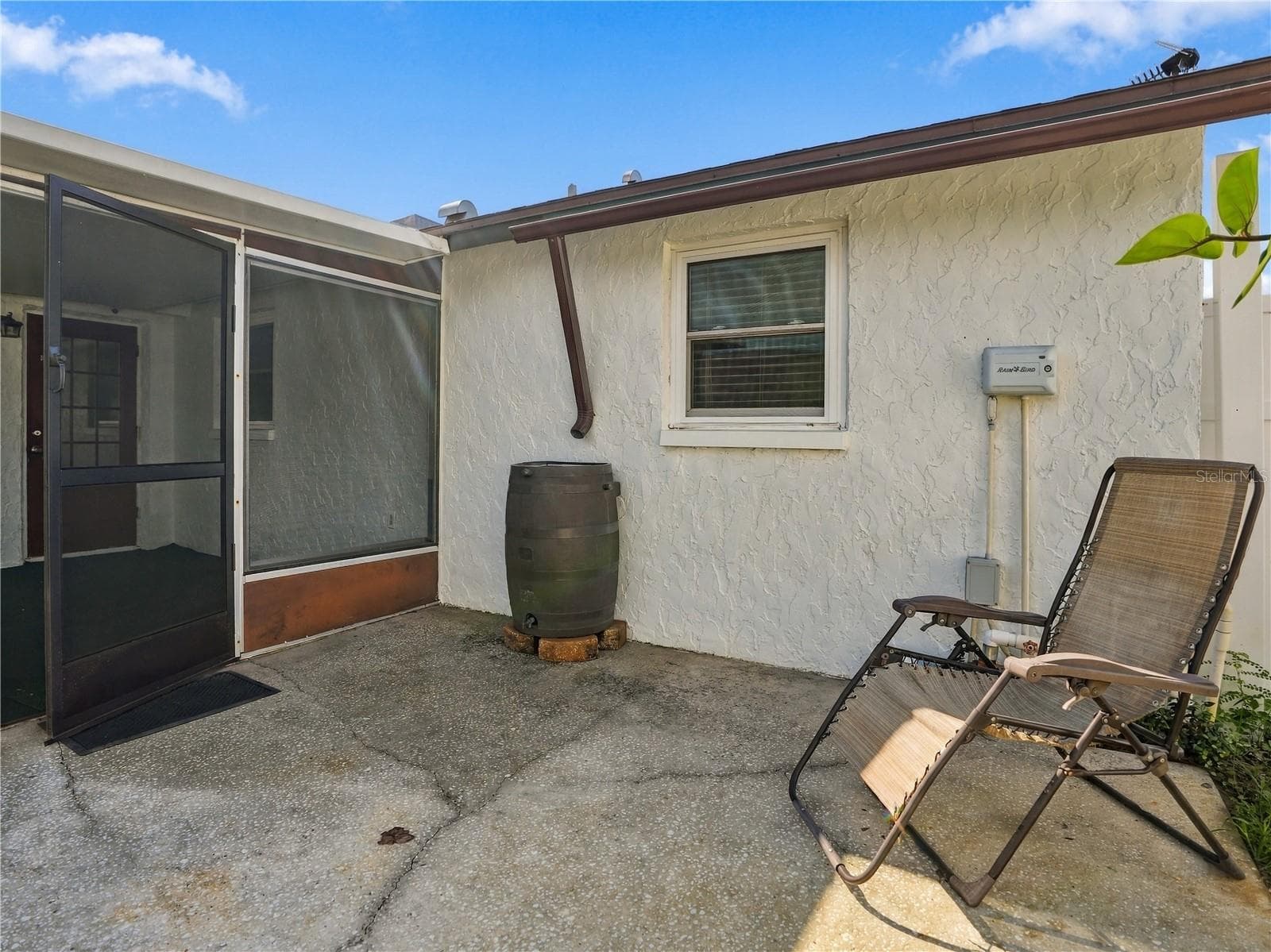 Back Patio. The perfect grilling area. - 6743 LARCHMONT AVE, NEW PORT RICHEY