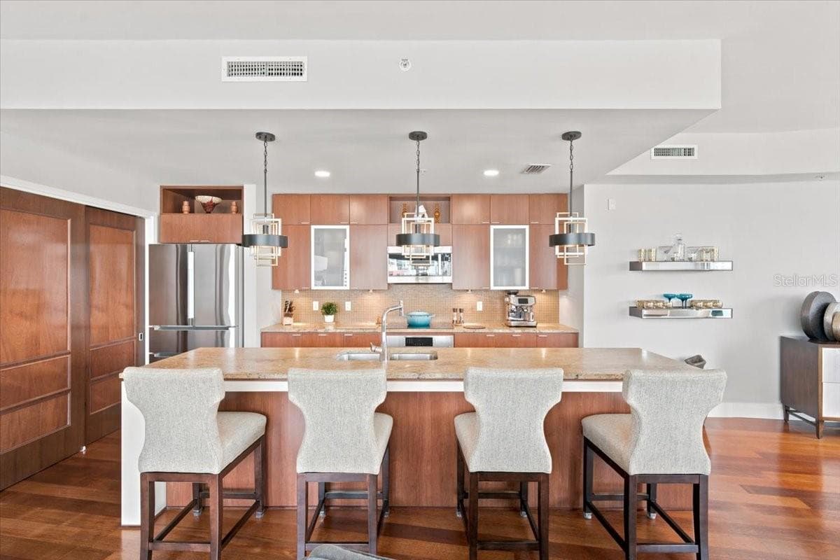 Dedicated dining room offers a defined space for formal meals and gatherings. - 111 N 12TH ST #1704, TAMPA