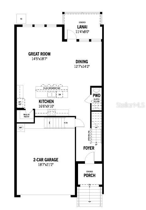 First Floor - 1319 WATERWAYS CIR NE, ST PETERSBURG