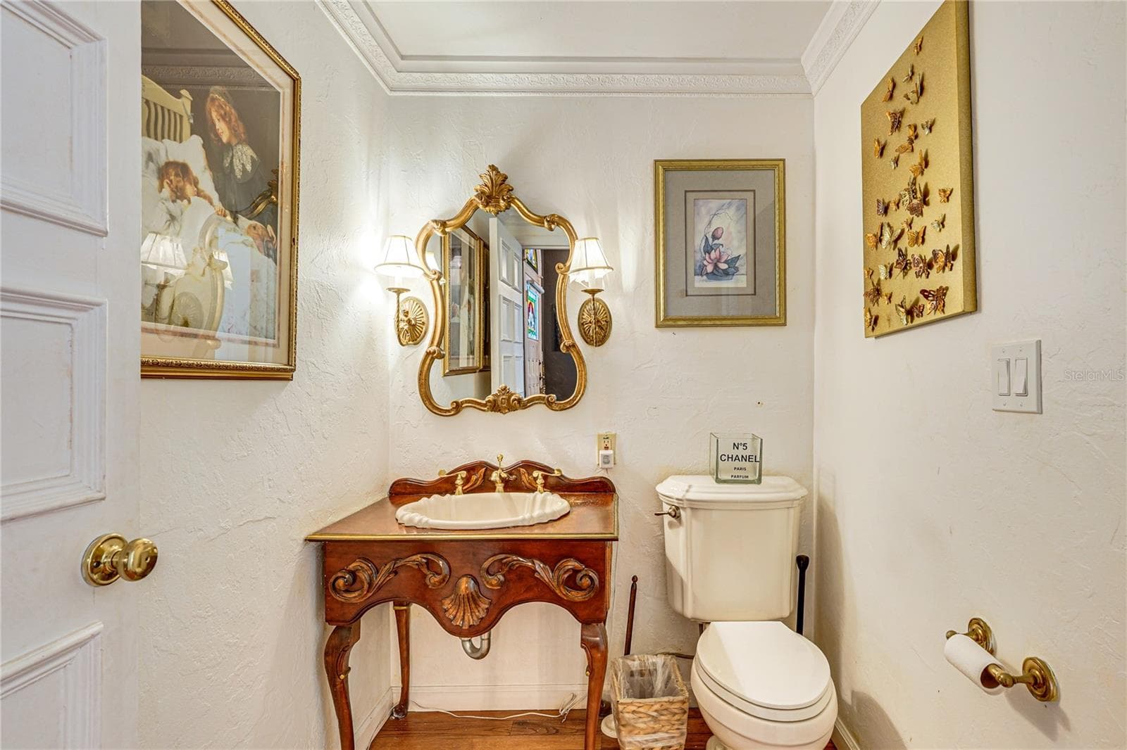 Updated Powder Room – Alternate View - 743 E FORT KING ST, OCALA