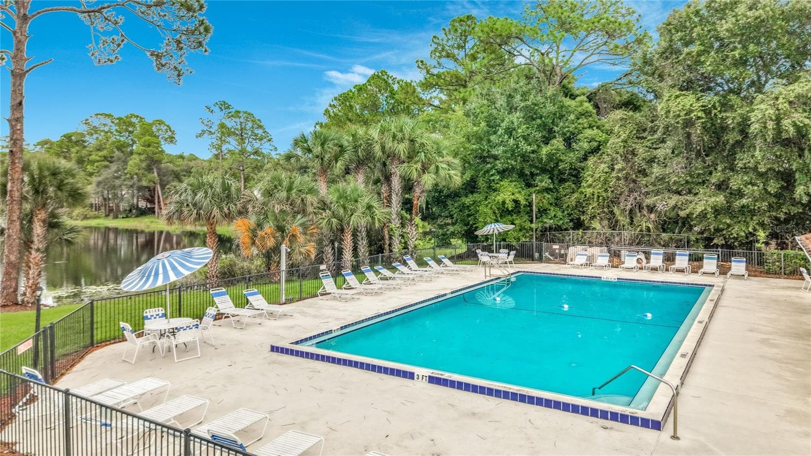 Enjoy the pool. - 107 LONG LEAF PINE CIR, SANFORD