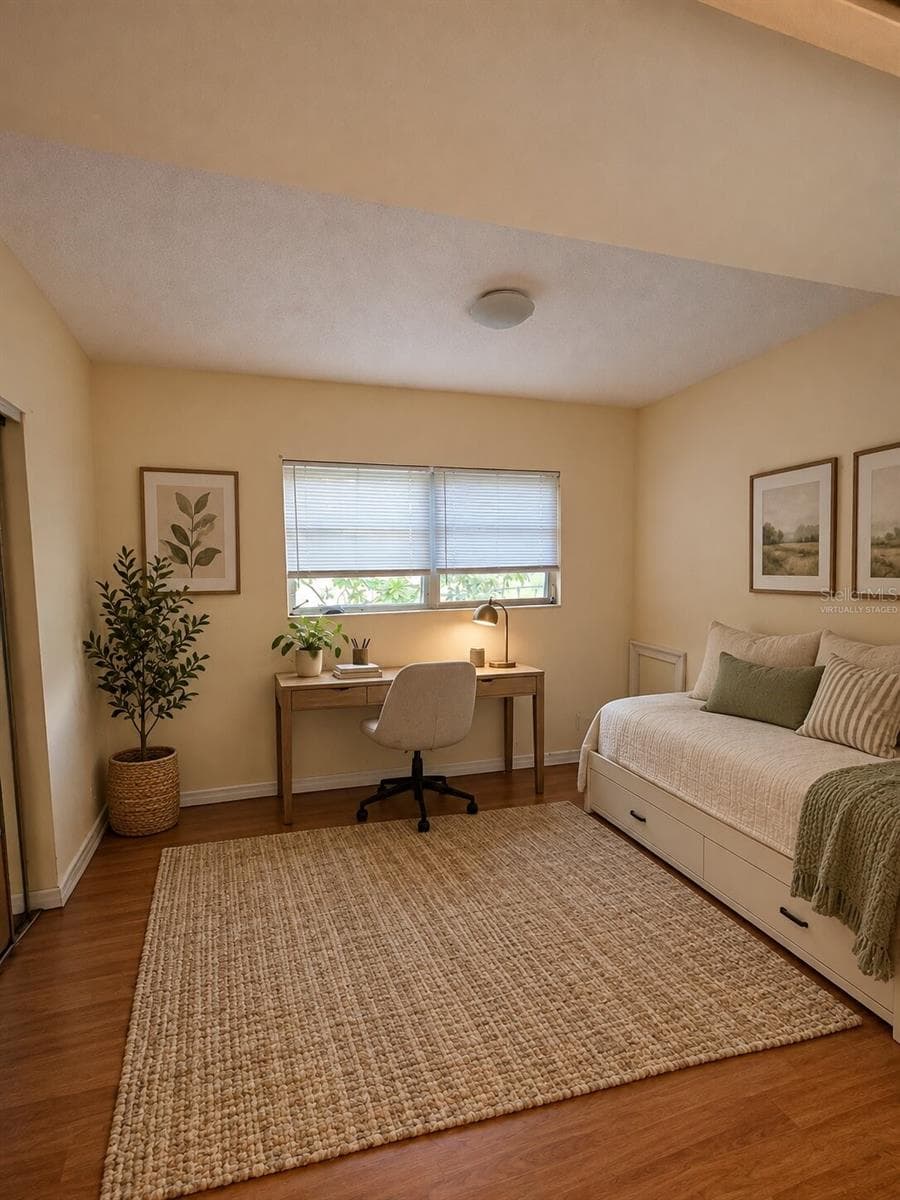 Virtually Staged FLorida room/Different angle - 350 N LEVIS AVE, TARPON SPRINGS