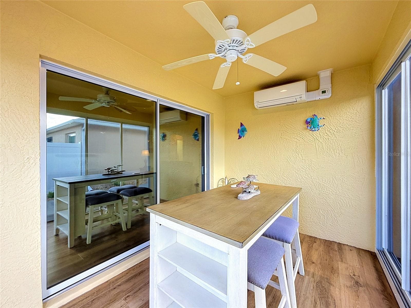 Enclosed lanai with mini-split AC - 1068 BECKER AVE, THE VILLAGES