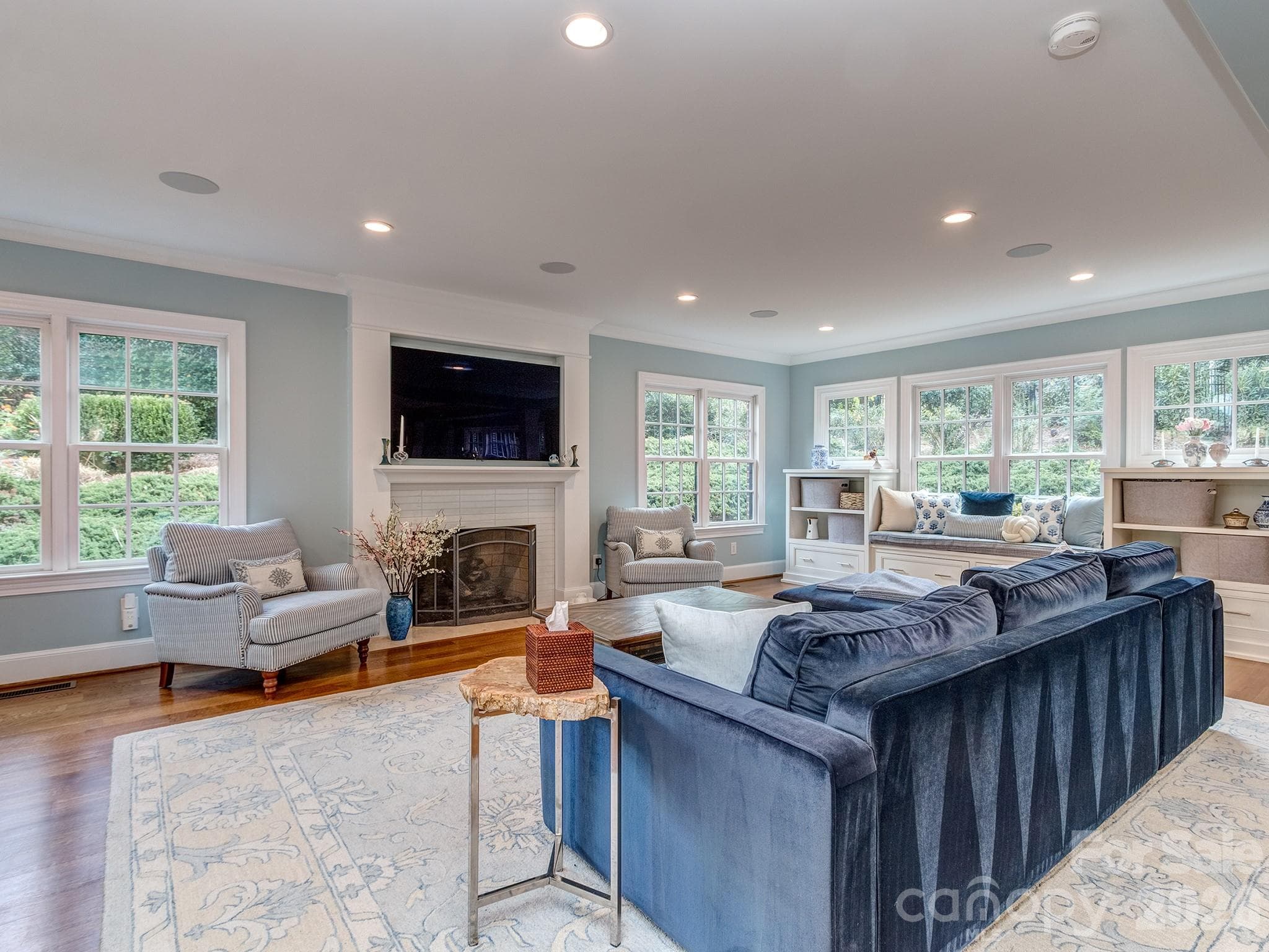 Family Room - 5307 Mirabell Road, Charlotte