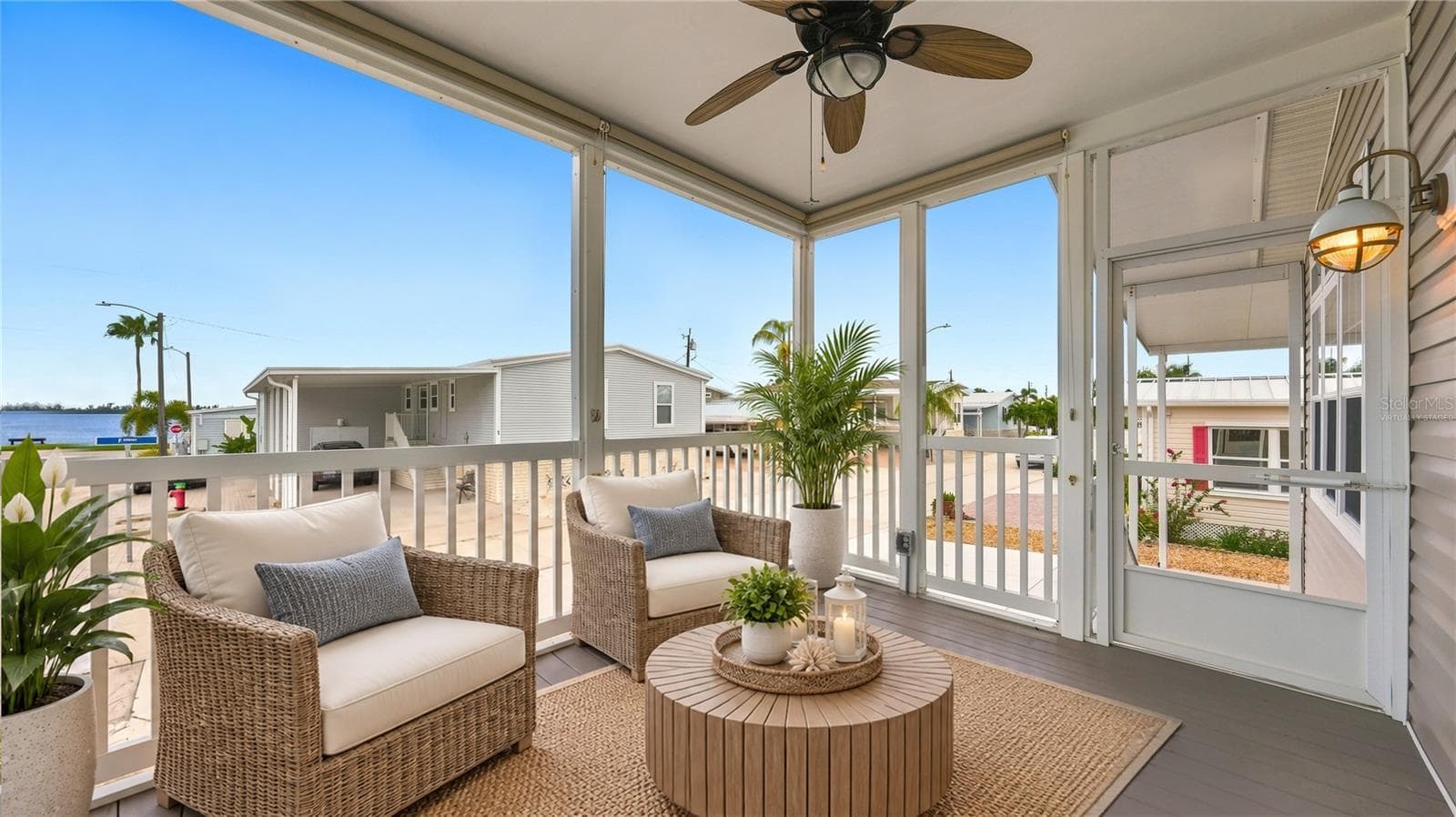 Virtually Staged Lanai - 10315 CORTEZ RD W #2F, BRADENTON