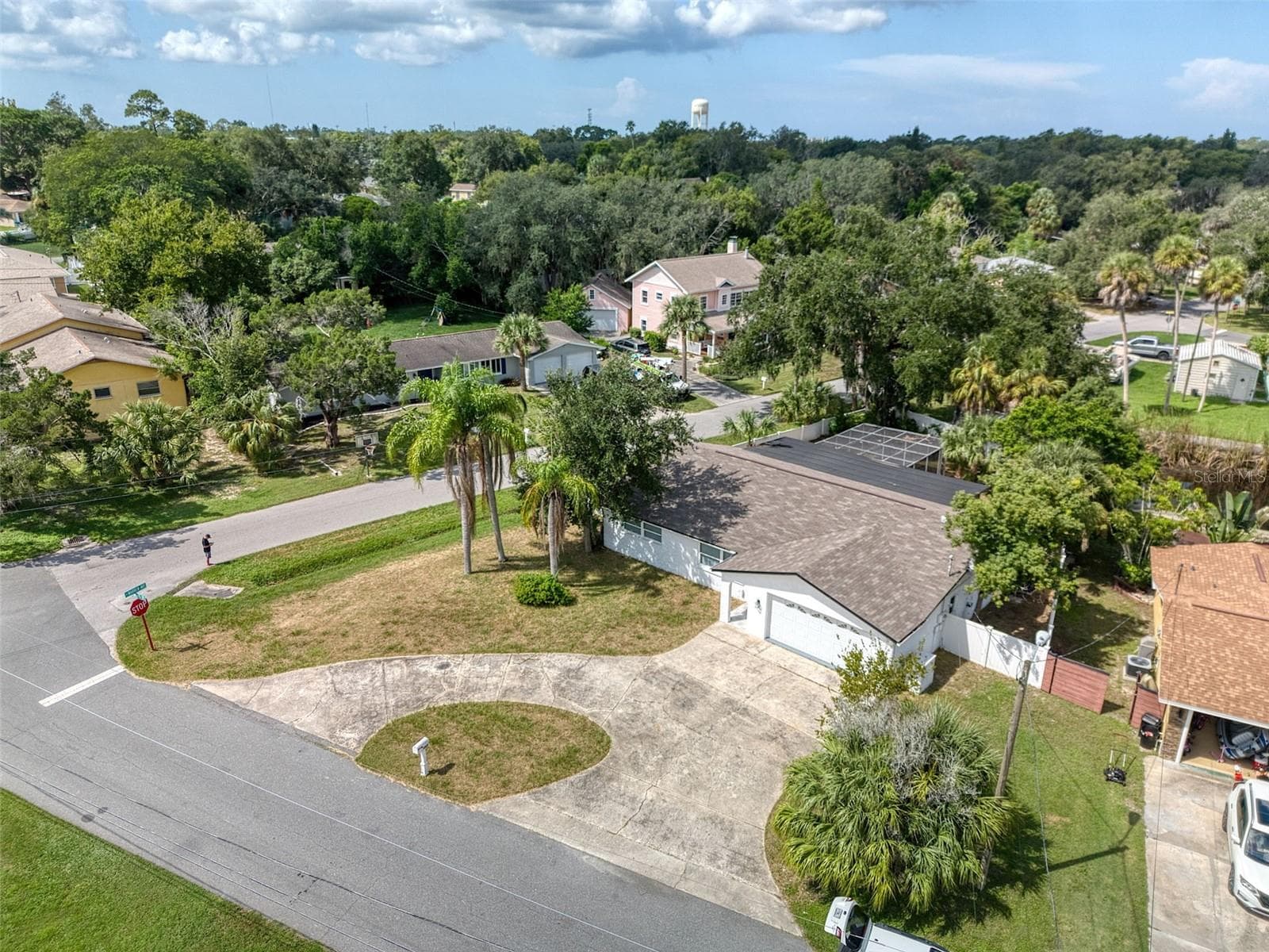 Corner lot overhead - 5425 DRINKARD DR, NEW PORT RICHEY