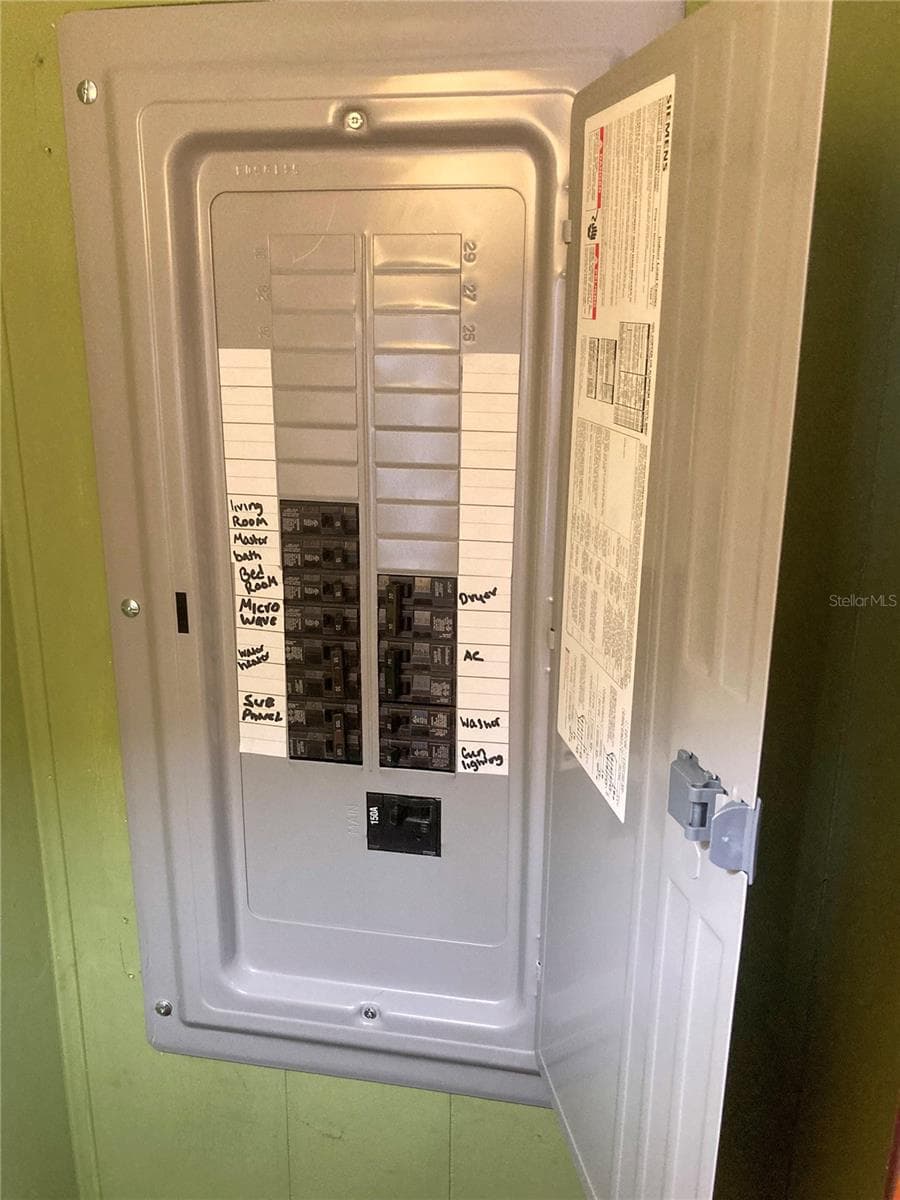 New Electric Panel - 210 PALM MEADOWS DR, EUSTIS