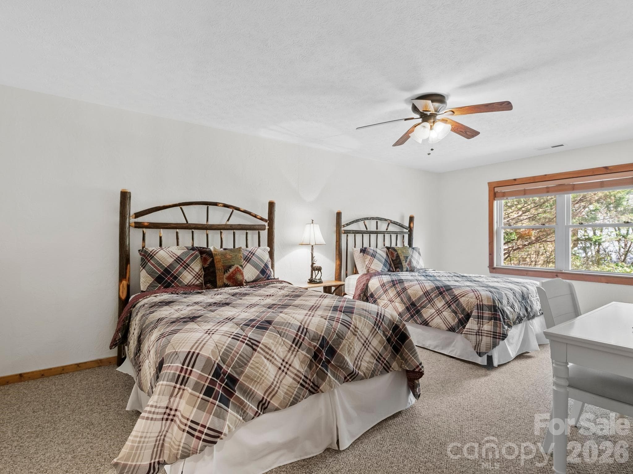 Large guest bedroom. - 72 Cottontail Trail, Maggie Valley