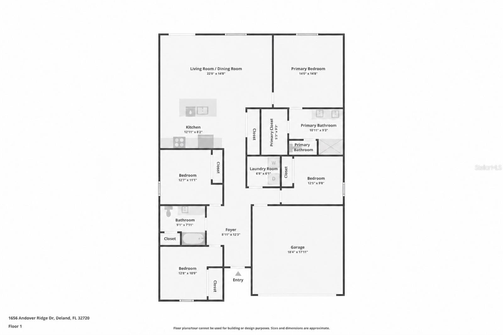 Single Family Residence at 1656 ANDOVER RIDGE DR, DELAND, photo 32 of 39