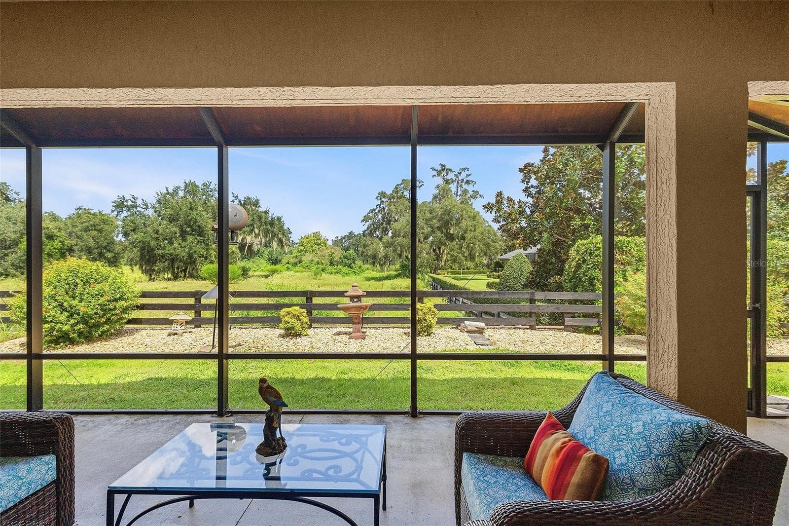 rear lanai - 1757 PENNECAMP DR, THE VILLAGES