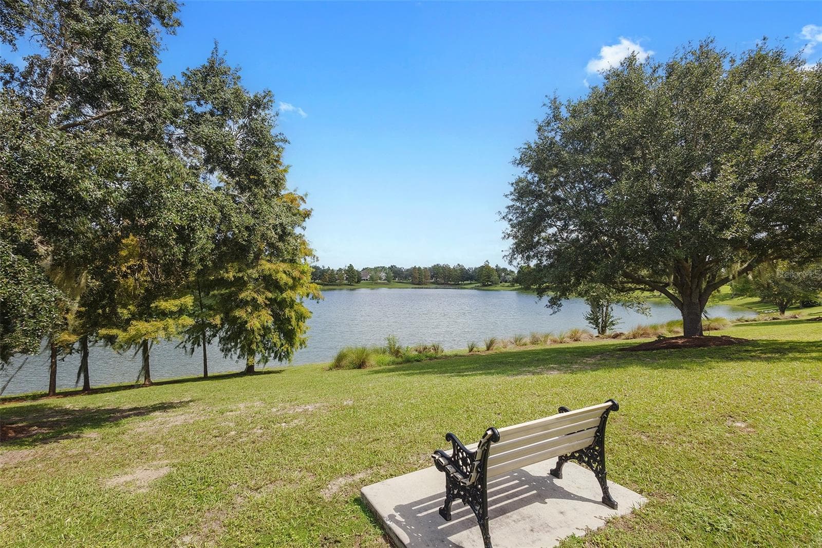 pond nearby - 1757 PENNECAMP DR, THE VILLAGES