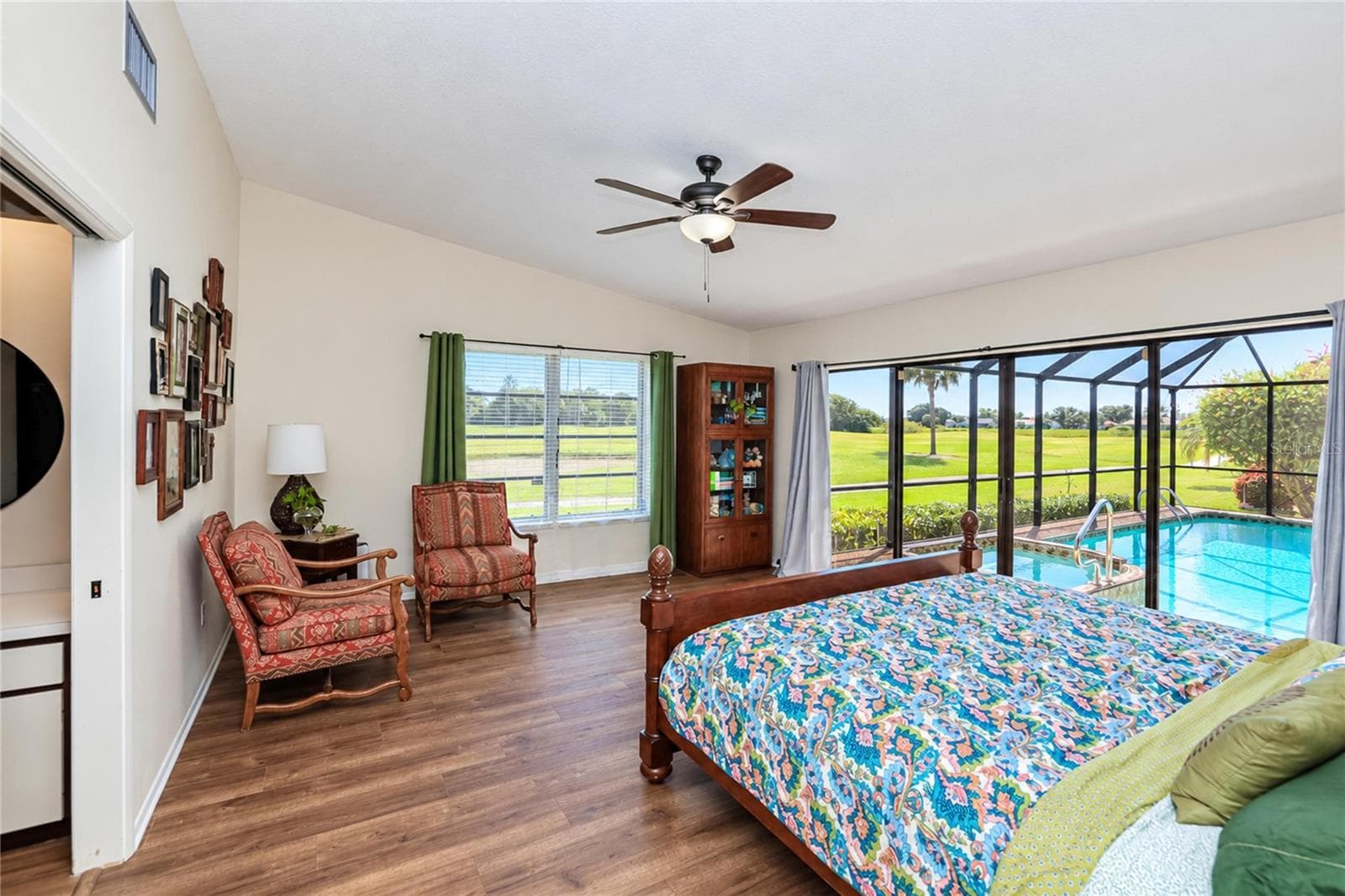 MASTER BEDROOM - 3836 BORDEAUX DR, PUNTA GORDA