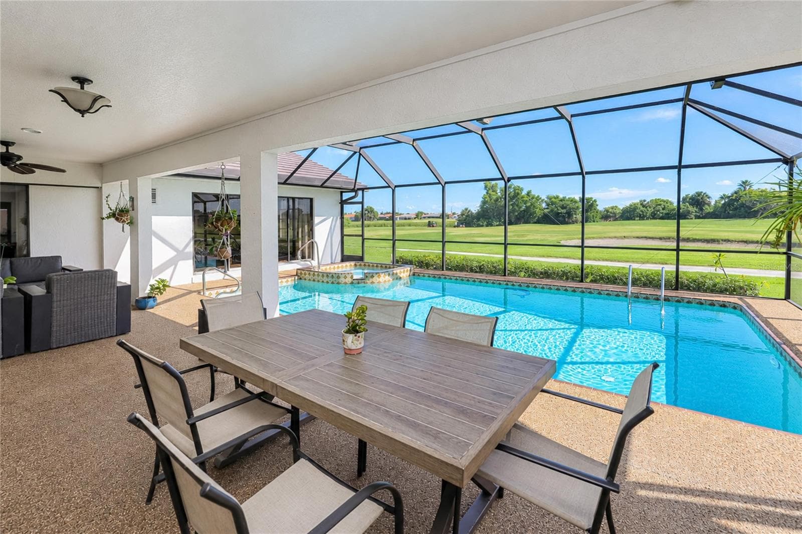 COVERED LANAI - 3836 BORDEAUX DR, PUNTA GORDA