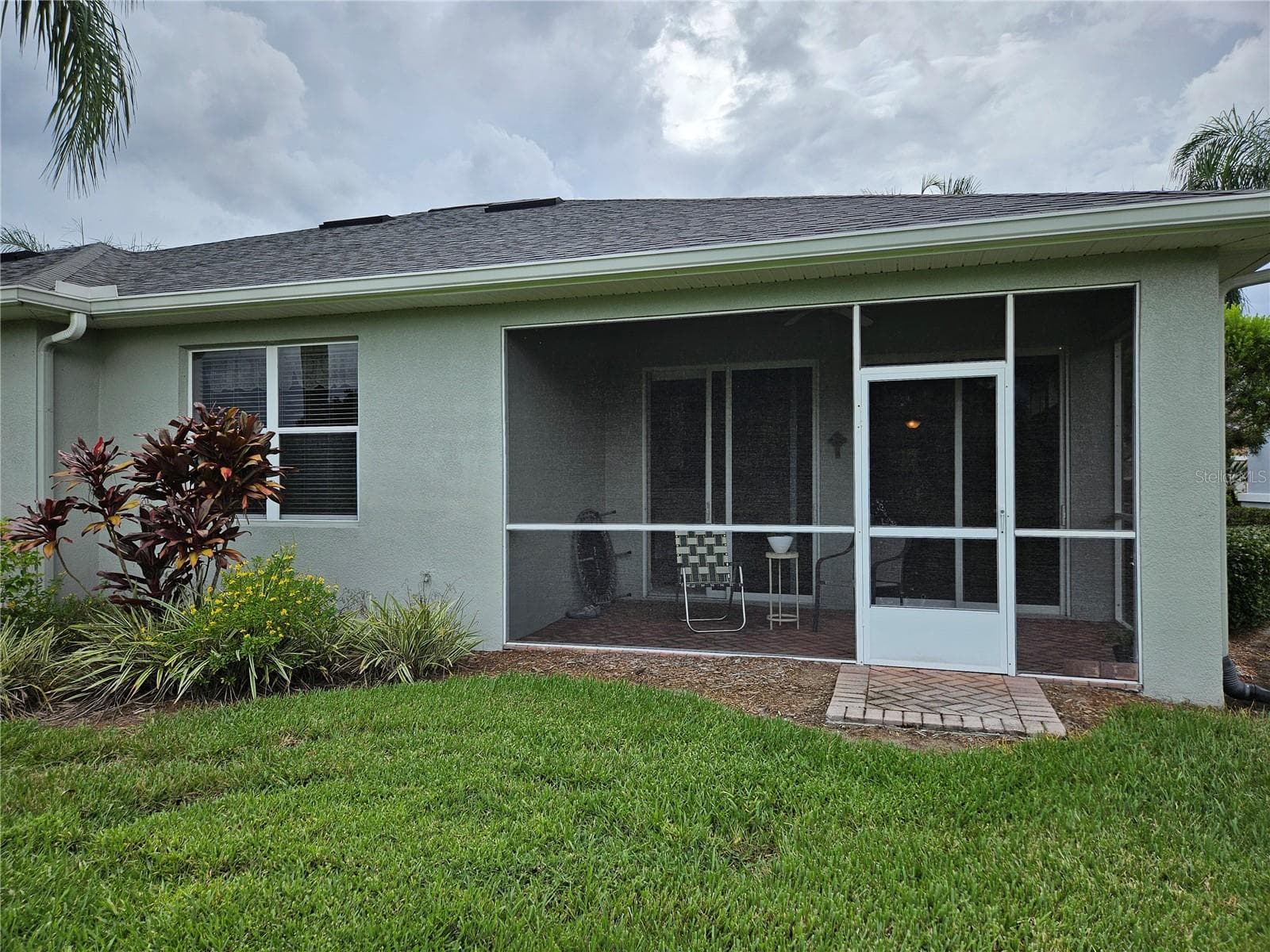 Back of screened lanai - 1215 LYNDHURST GREENS DR #.000, SUN CITY CENTER