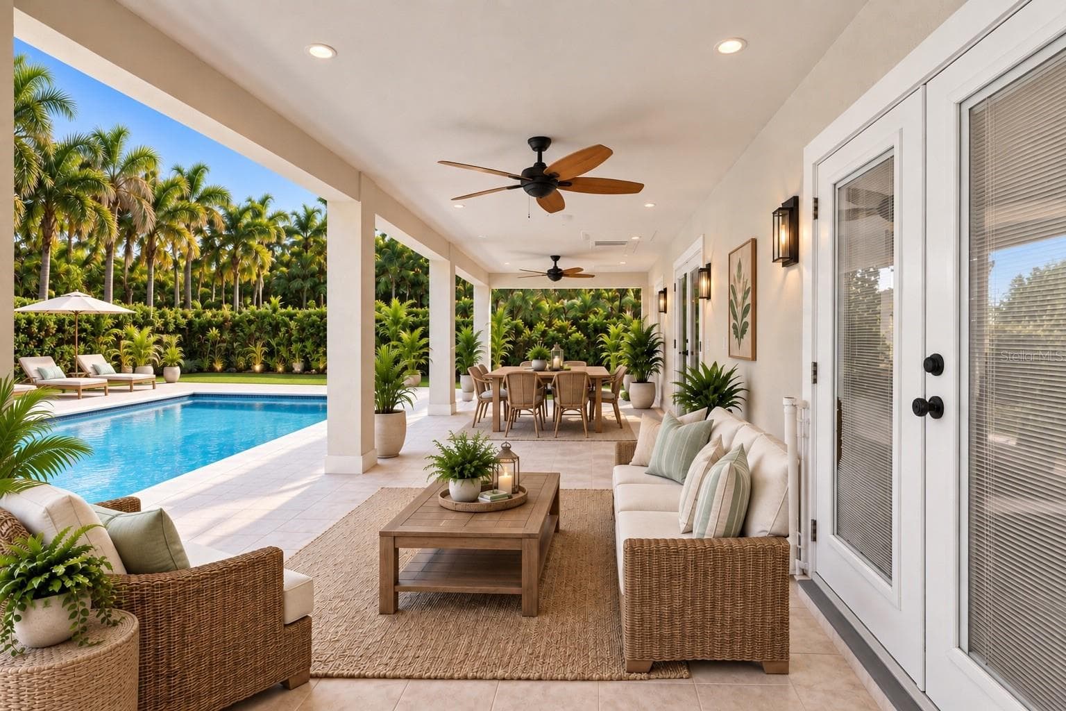 THERE ARE AI MODIFIED IMAGES SHOWING VIRTUAL STAGING OF THE POTENTIAL OF THE PROPERTY. - 6857 IDLEWILD ST, FORT MYERS