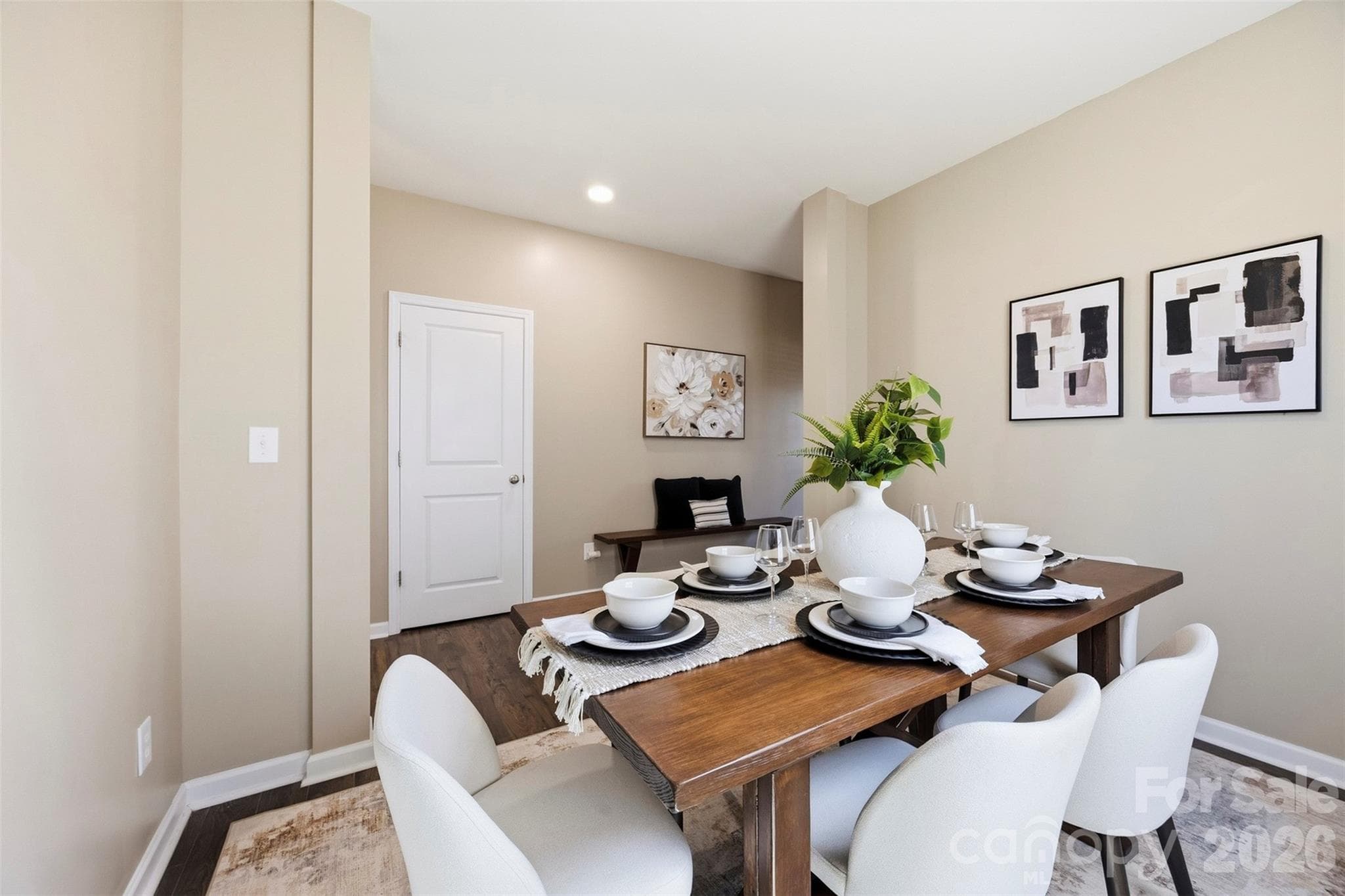 Main level dining room or flex space - 7572 Nolen Farm Drive, Gastonia