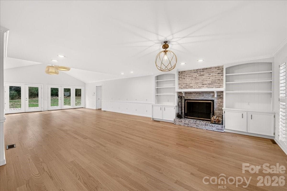 Cozy Wood Burning Fireplace - 4509 Mullens Ford Road, Charlotte