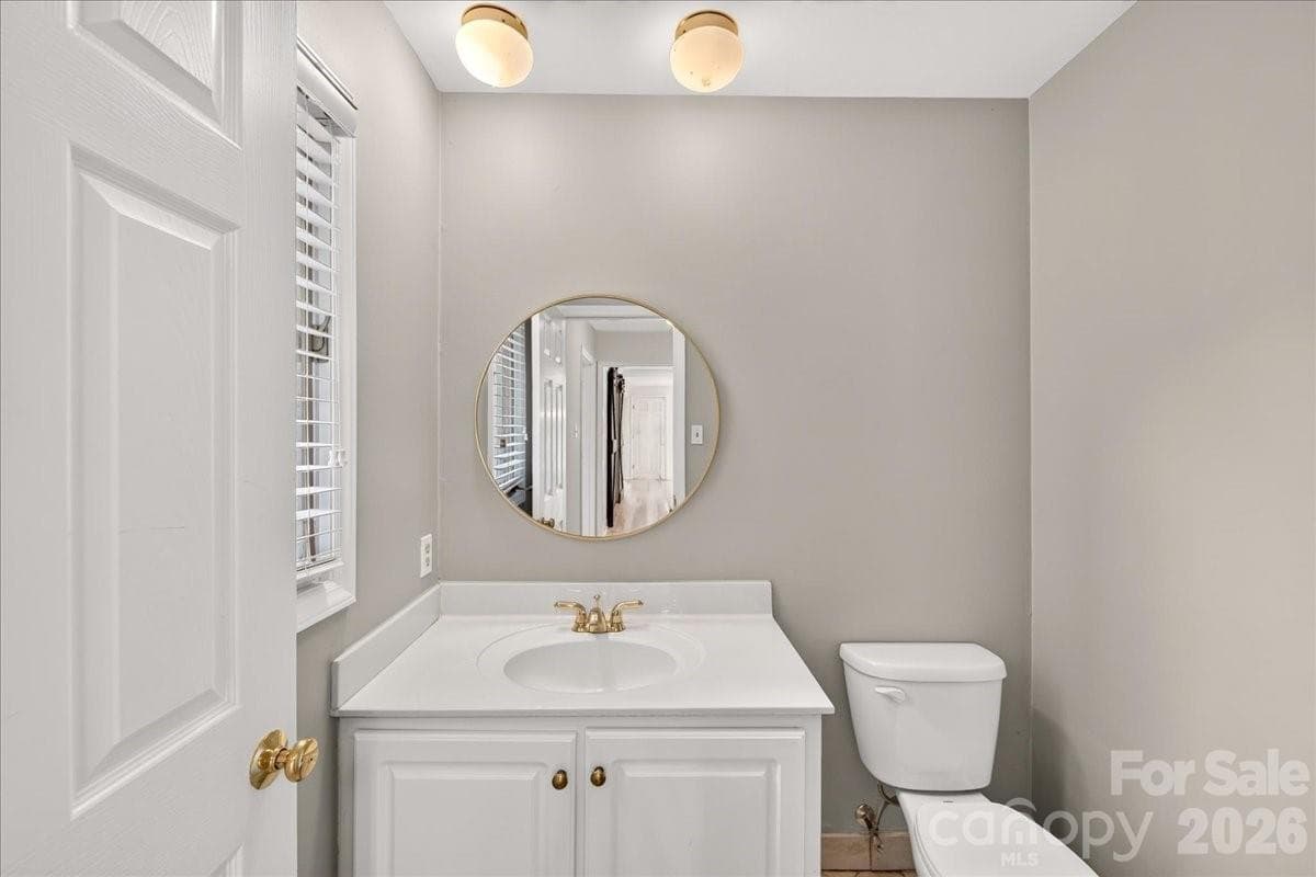 Main Floor Powder Room - 4509 Mullens Ford Road, Charlotte