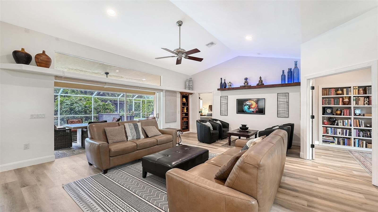 Open living areas - 5220 SUNNYDALE CIR S, SARASOTA