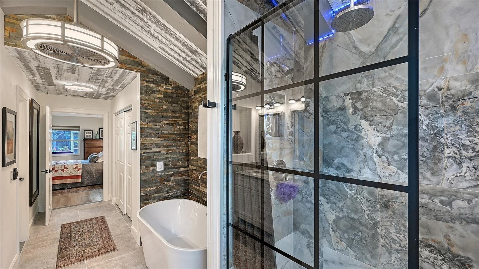 Spa inspired shower - 5220 SUNNYDALE CIR S, SARASOTA